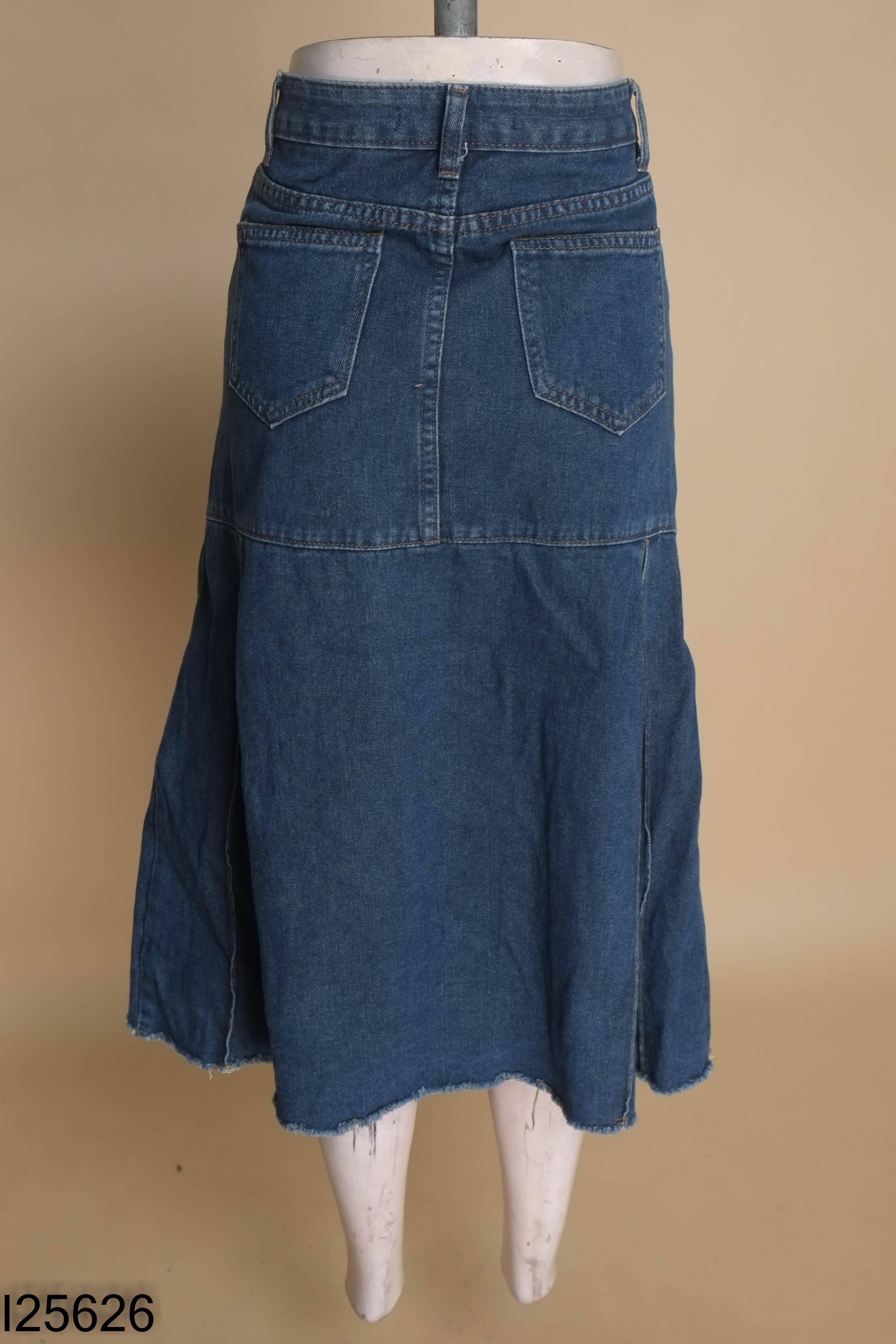 Chân váy jeans xanh