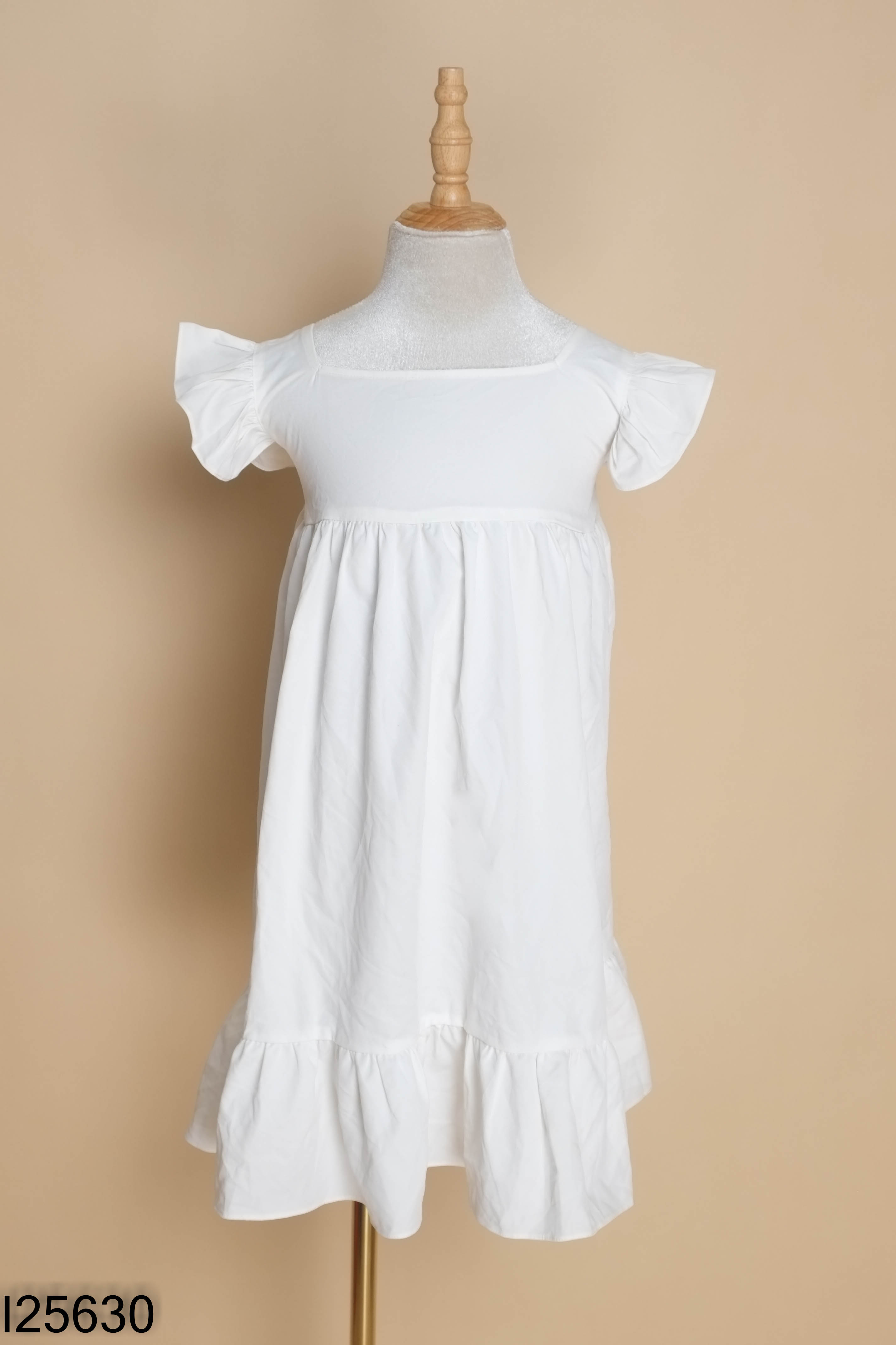 Váy trắng 2 dây KIDS