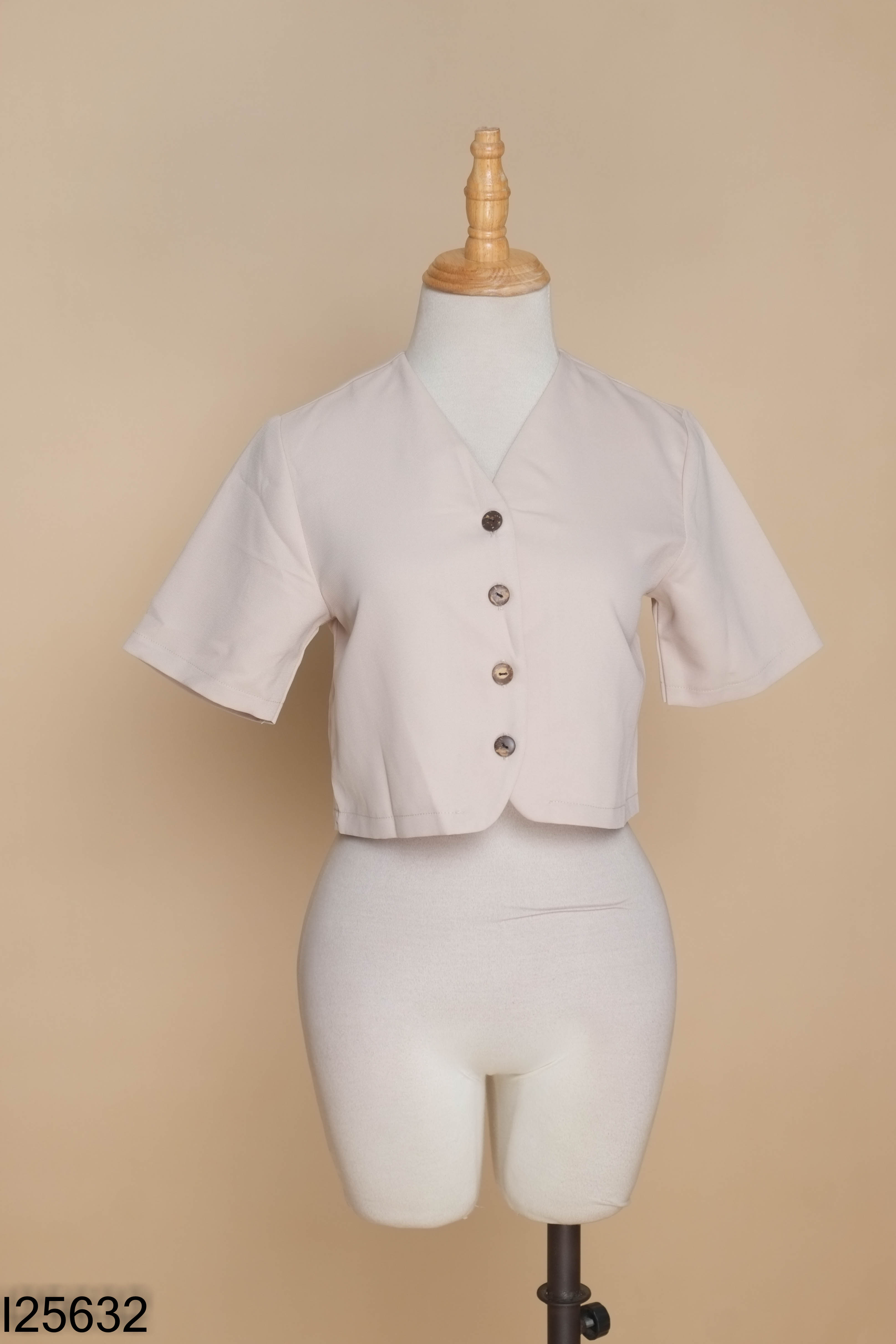 Áo blazer croptop be