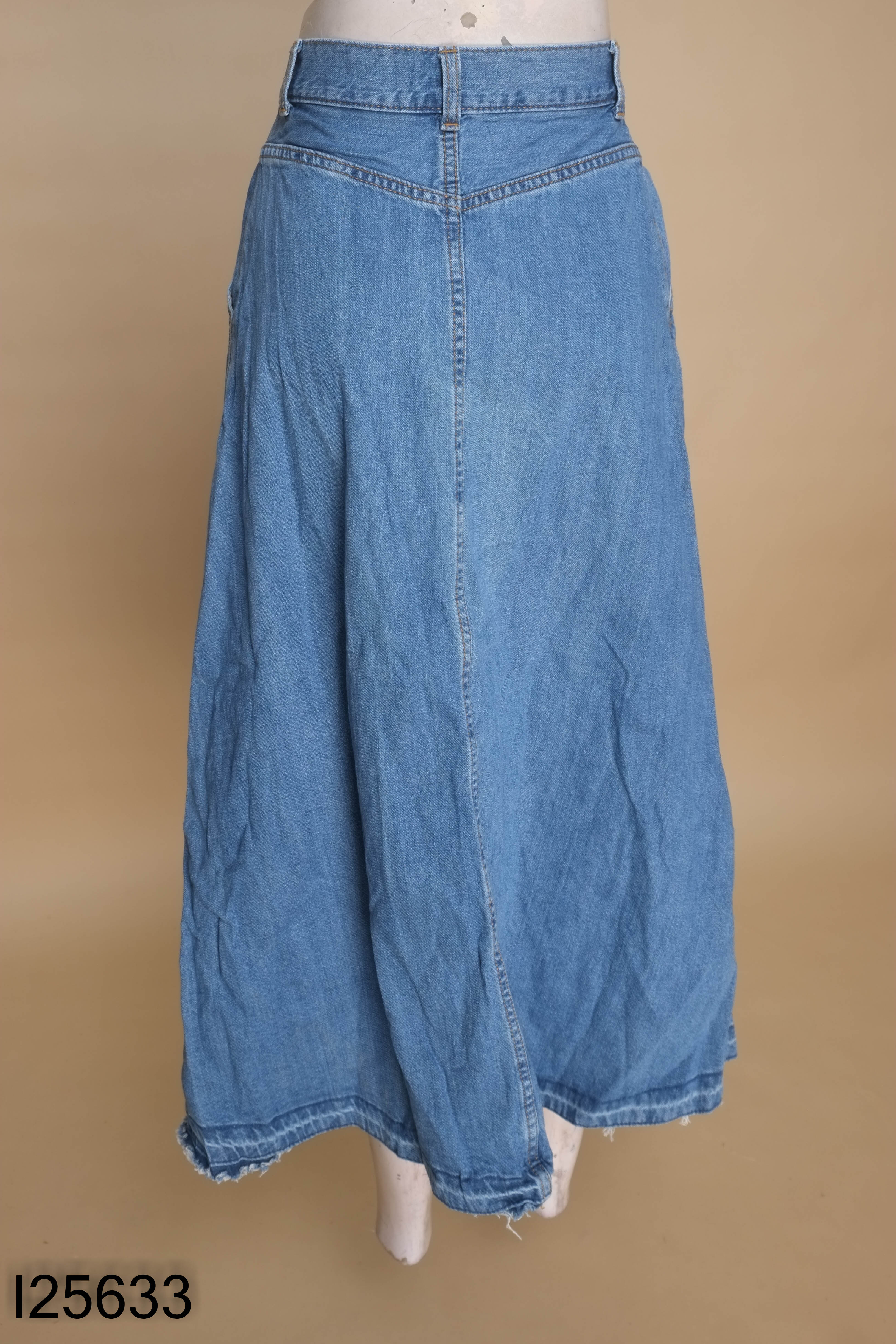 Chân váy GU jeans xanh