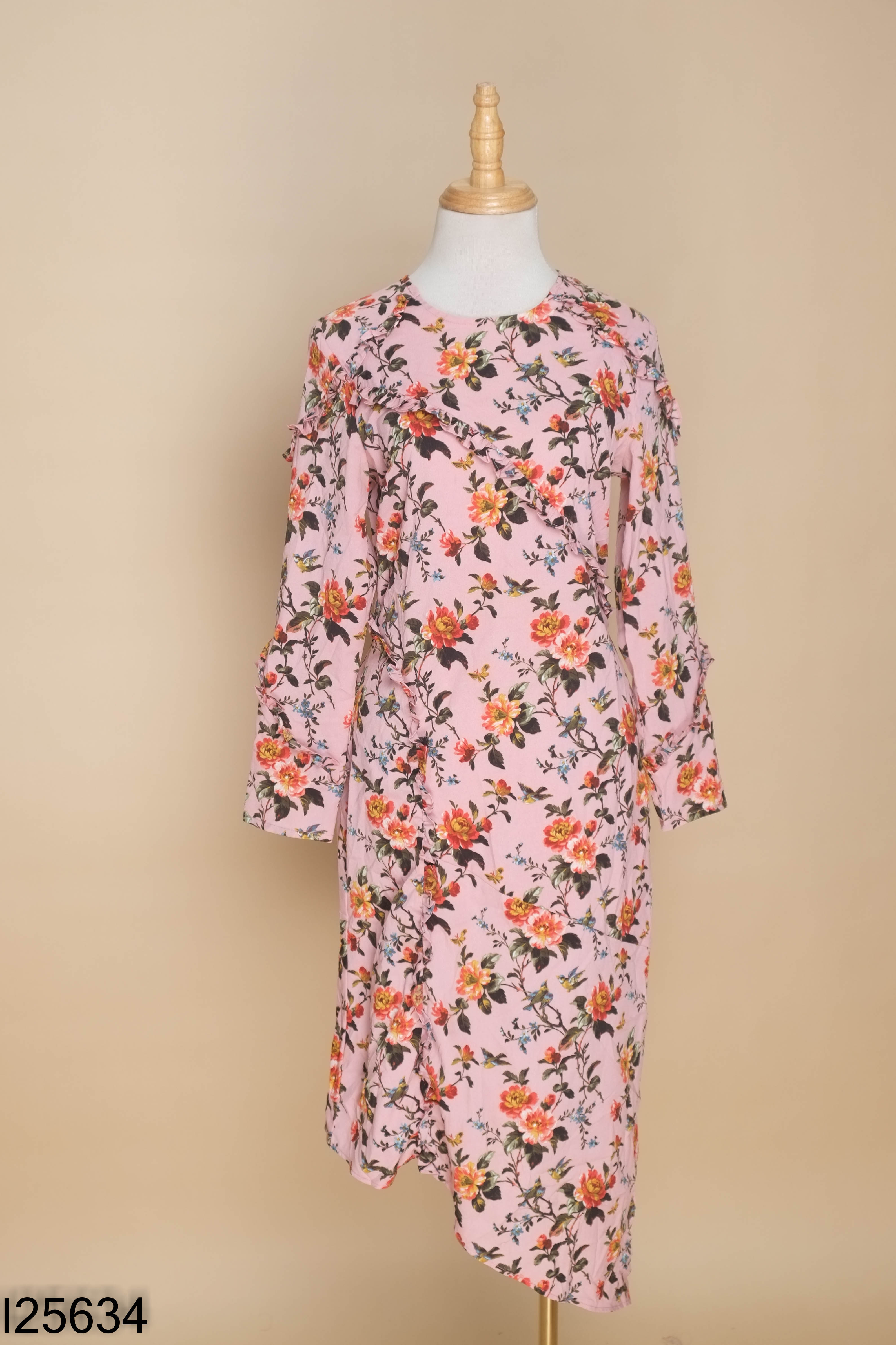 Váy TOPSHOP hồng hoa