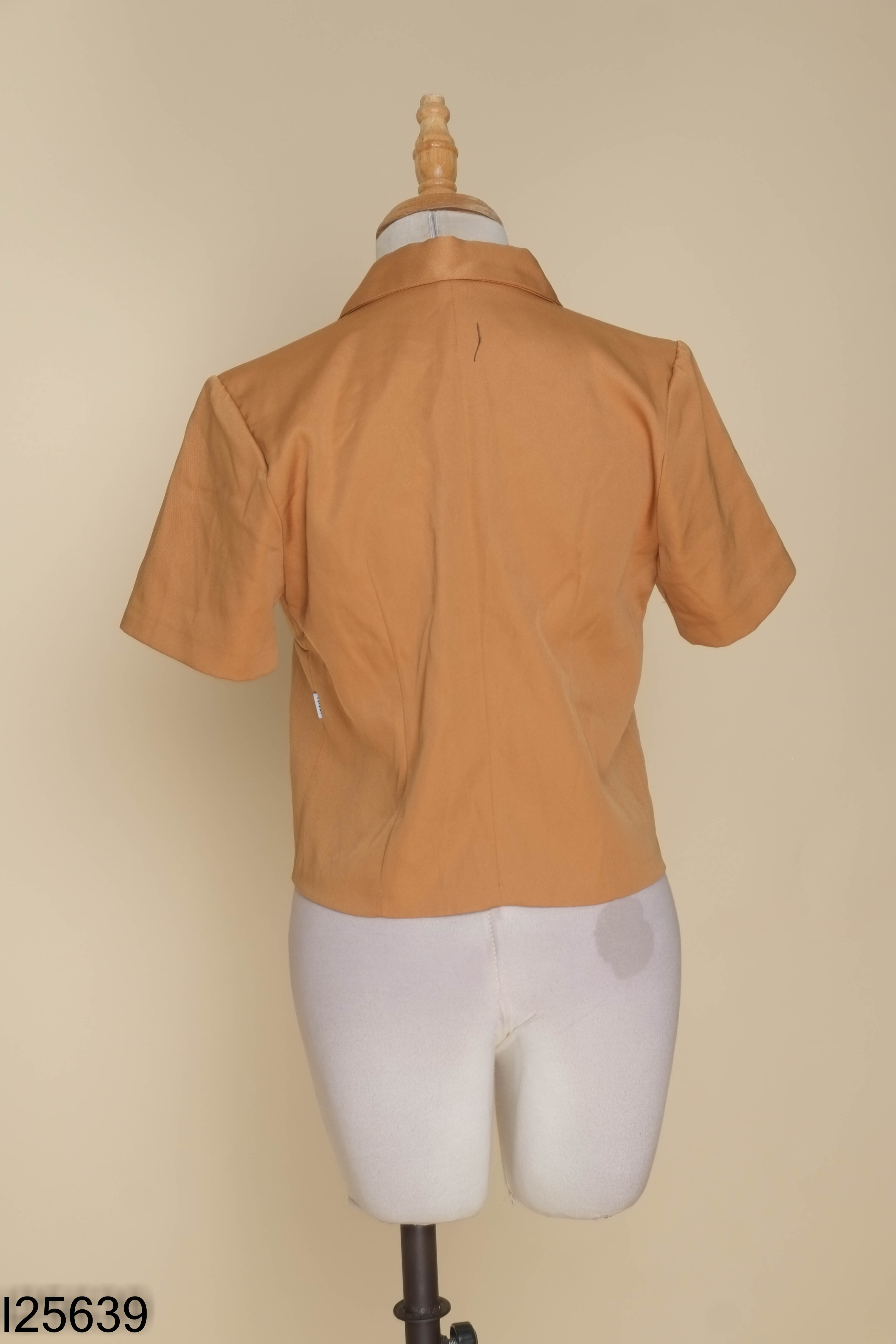 Áo nâu cỏ vest 4 cúc