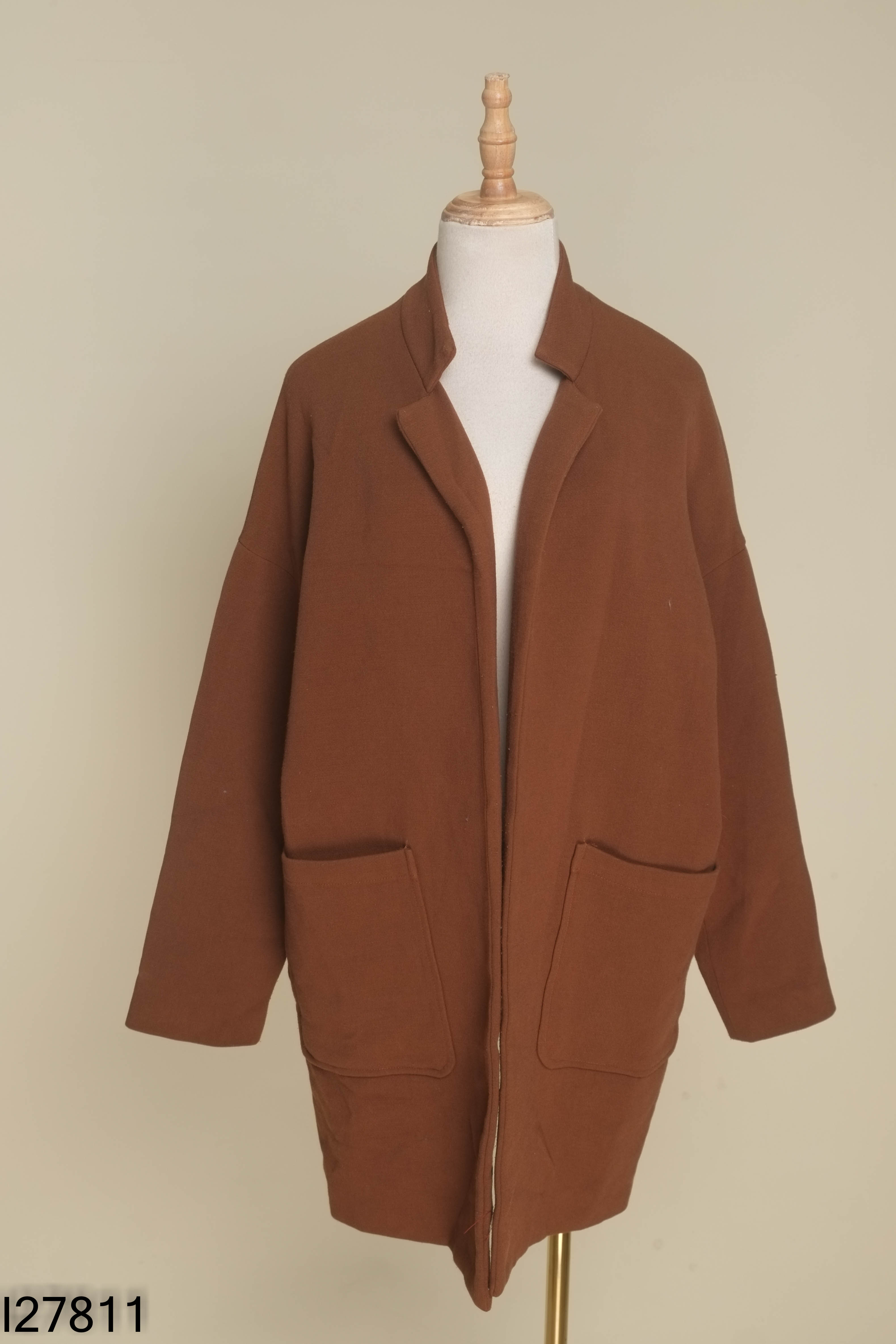Áo khoác blazer nâu