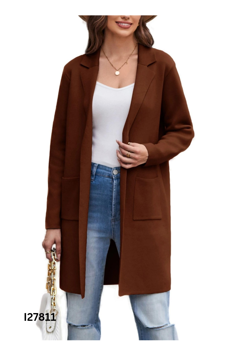 Áo khoác blazer nâu