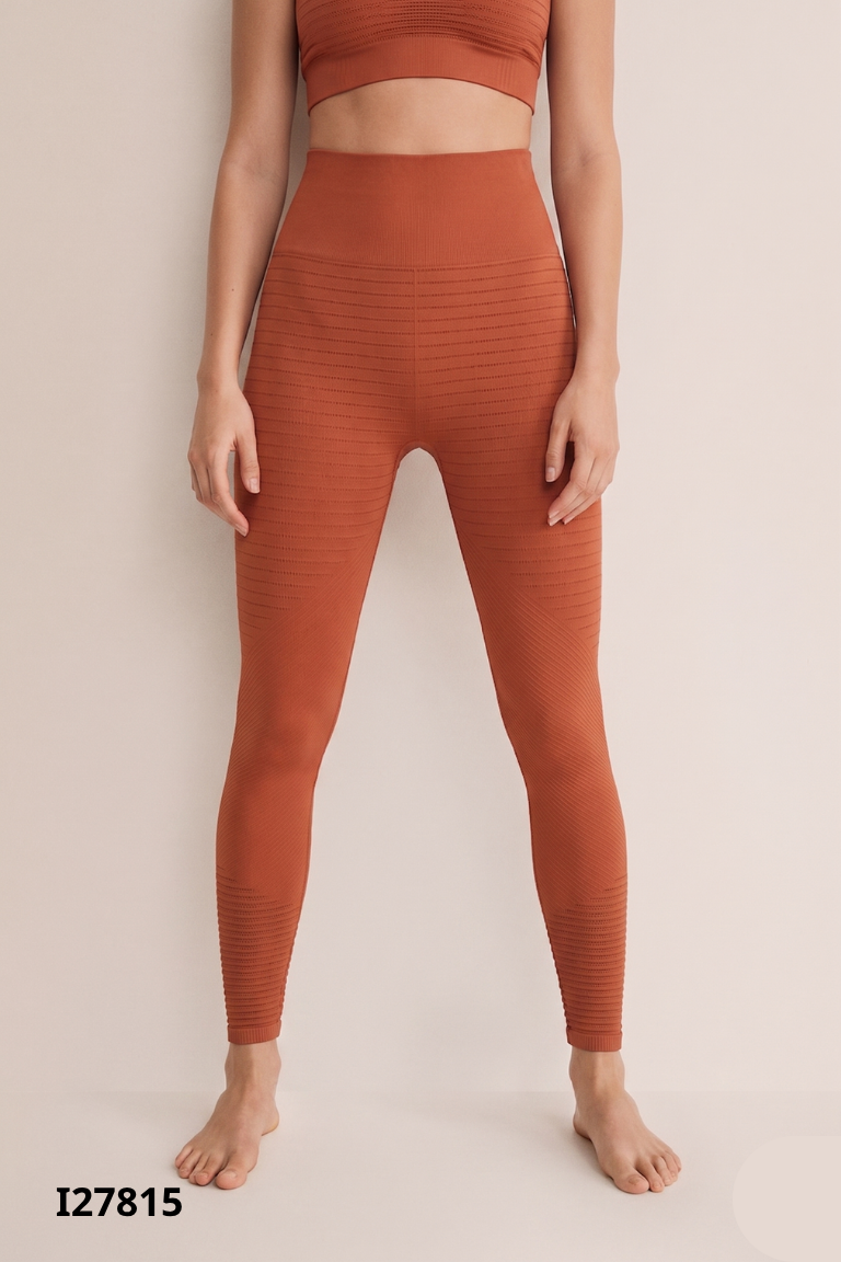 Quần legging len nâu