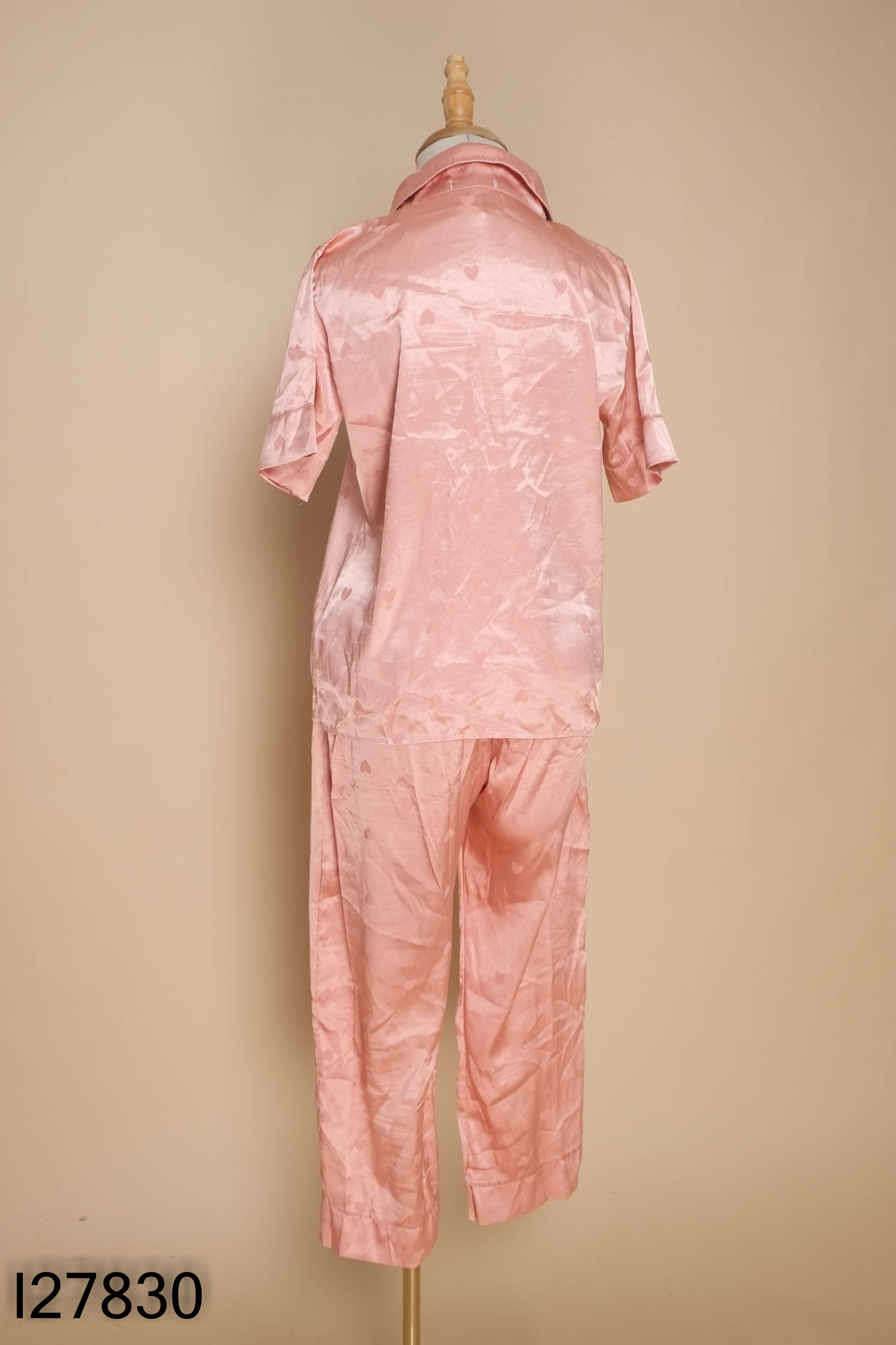 Set đồ ngủ hồng tim SAM+quần