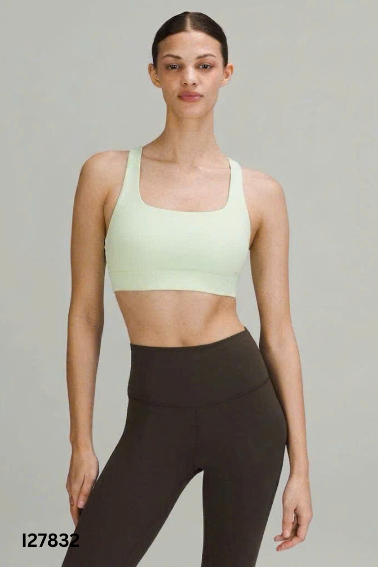 Áo tập yoga xanh thắt dây lưng