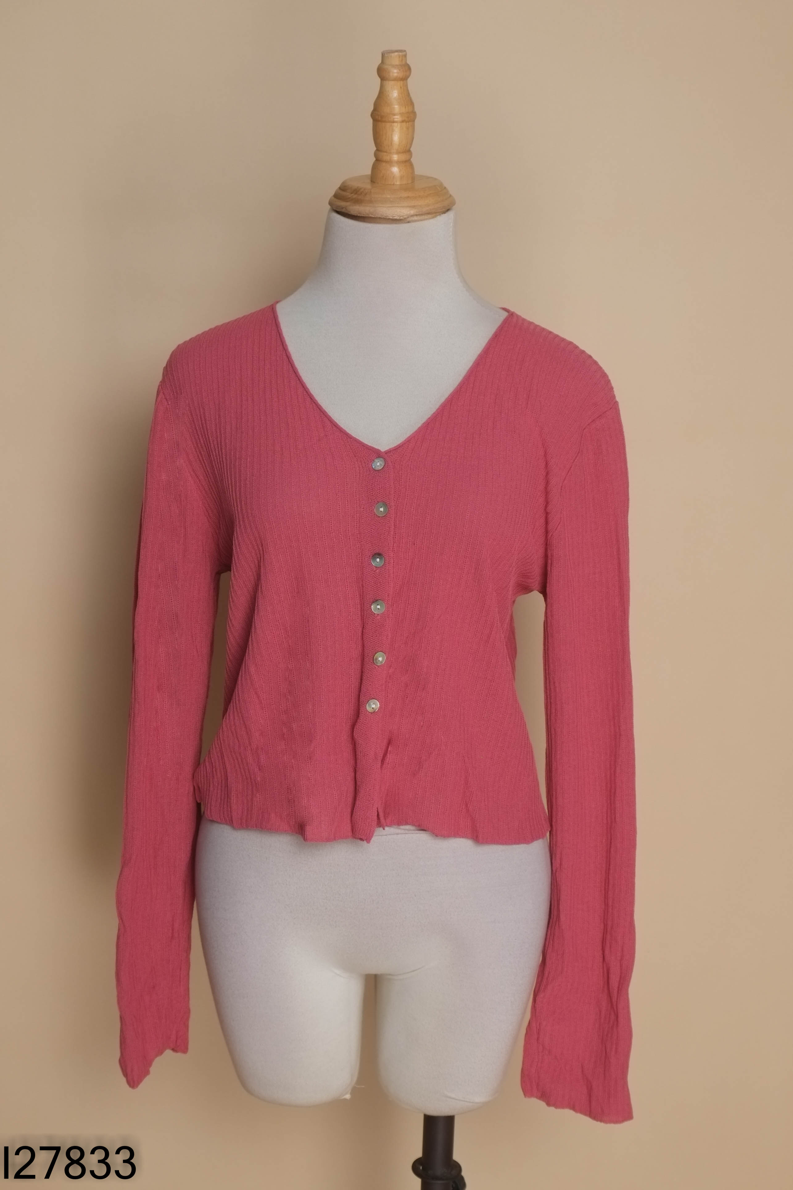 Cardigan len hồng MOXI