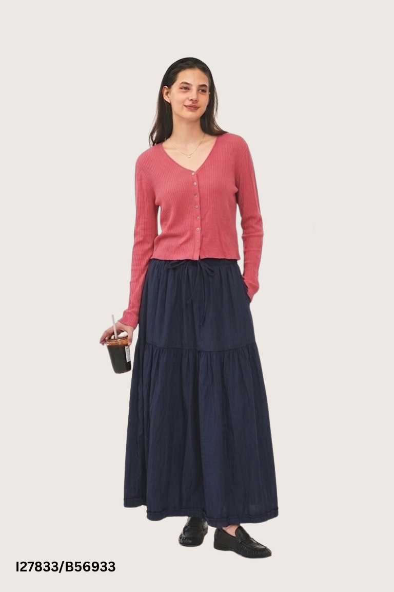 Cardigan len hồng MOXI