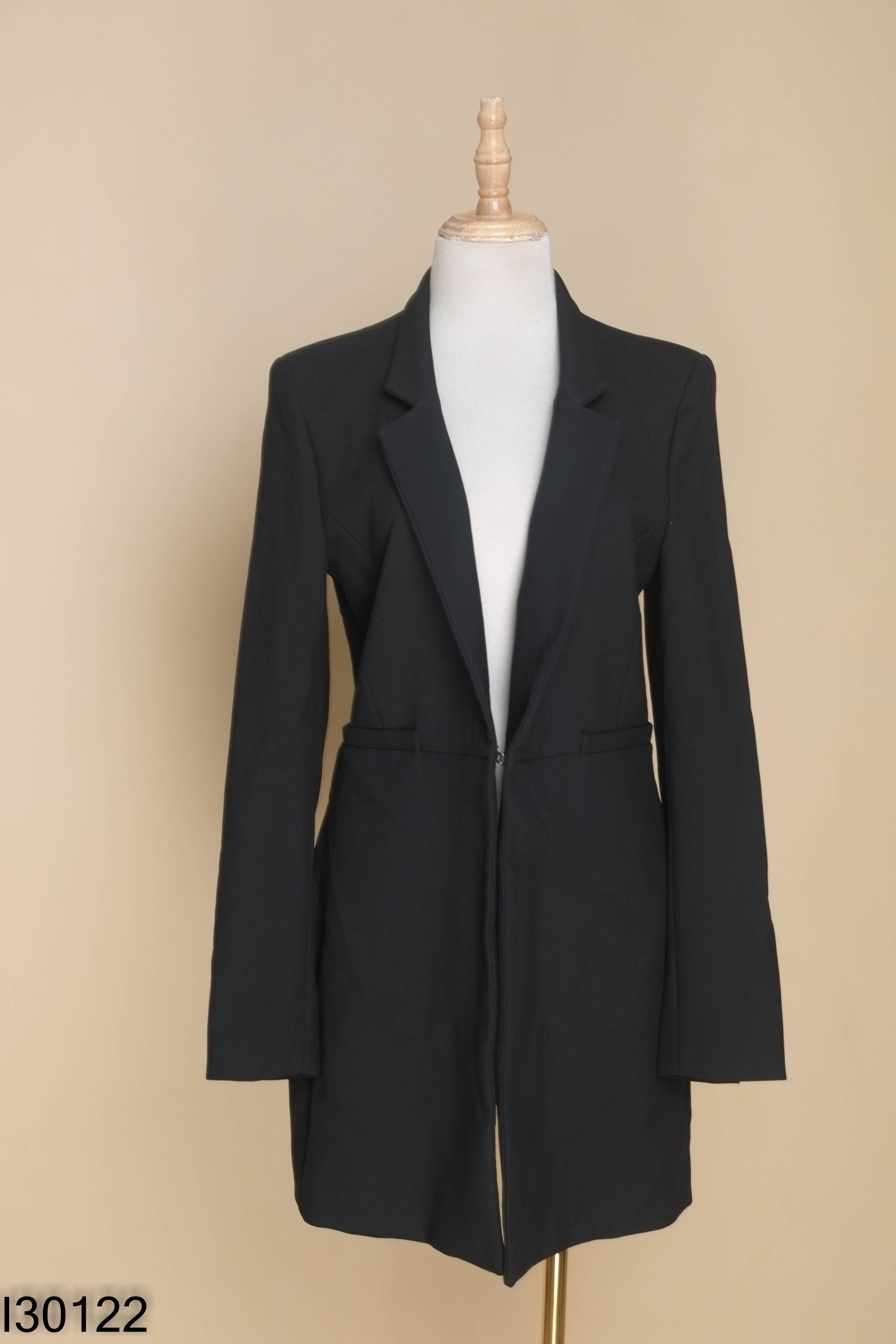 Áo vest ZARA đen dáng dài