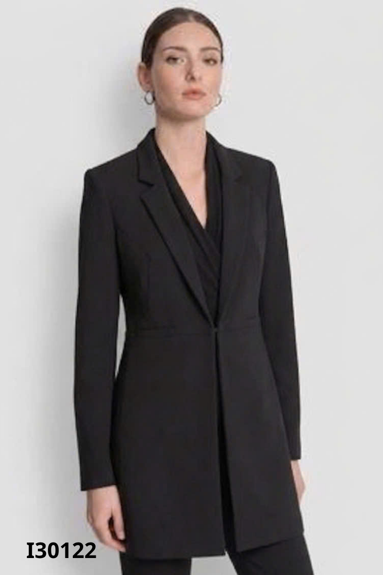 Áo vest ZARA đen dáng dài