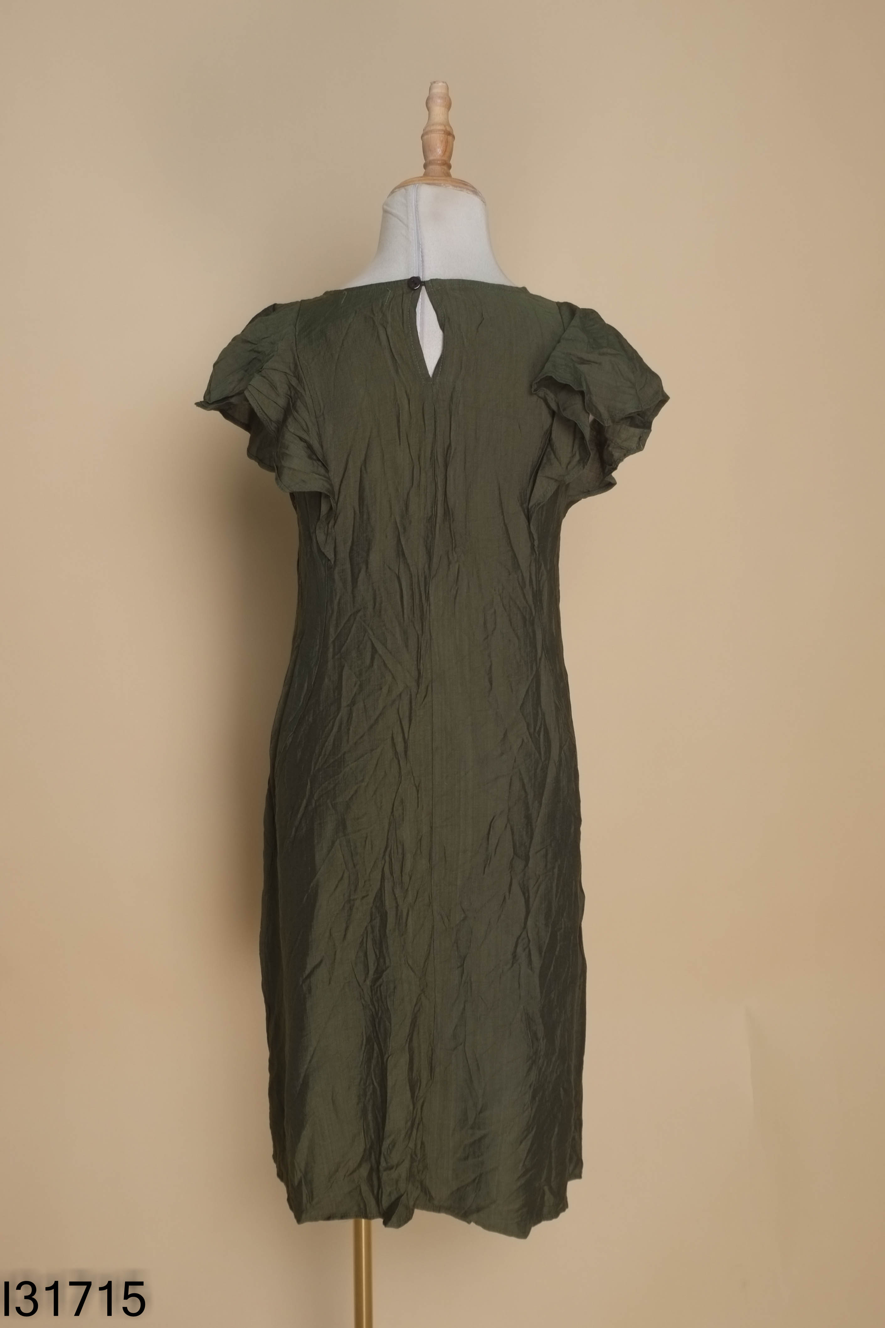 Váy xanh tay bèo NOKA DESIGN