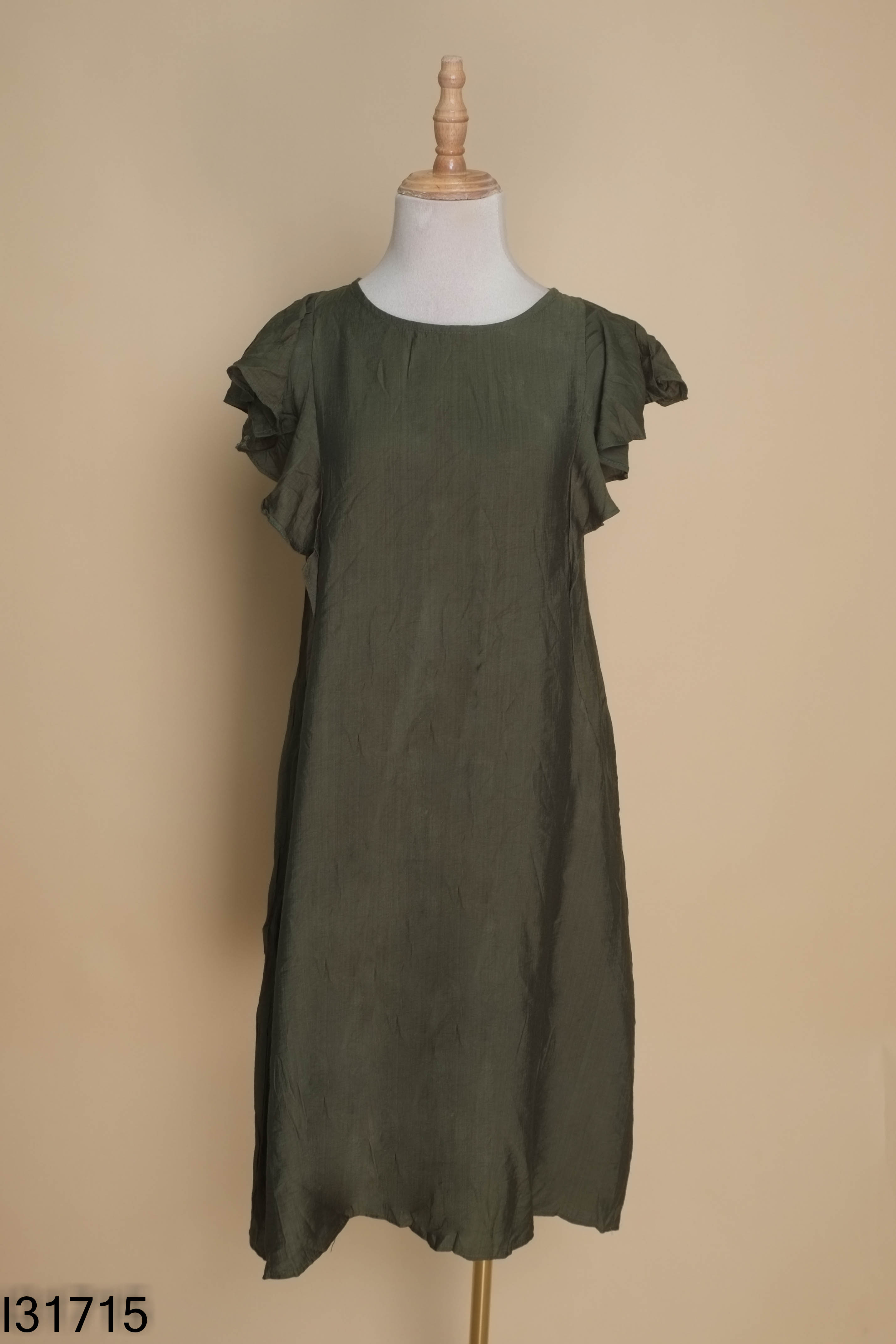 Váy xanh tay bèo NOKA DESIGN