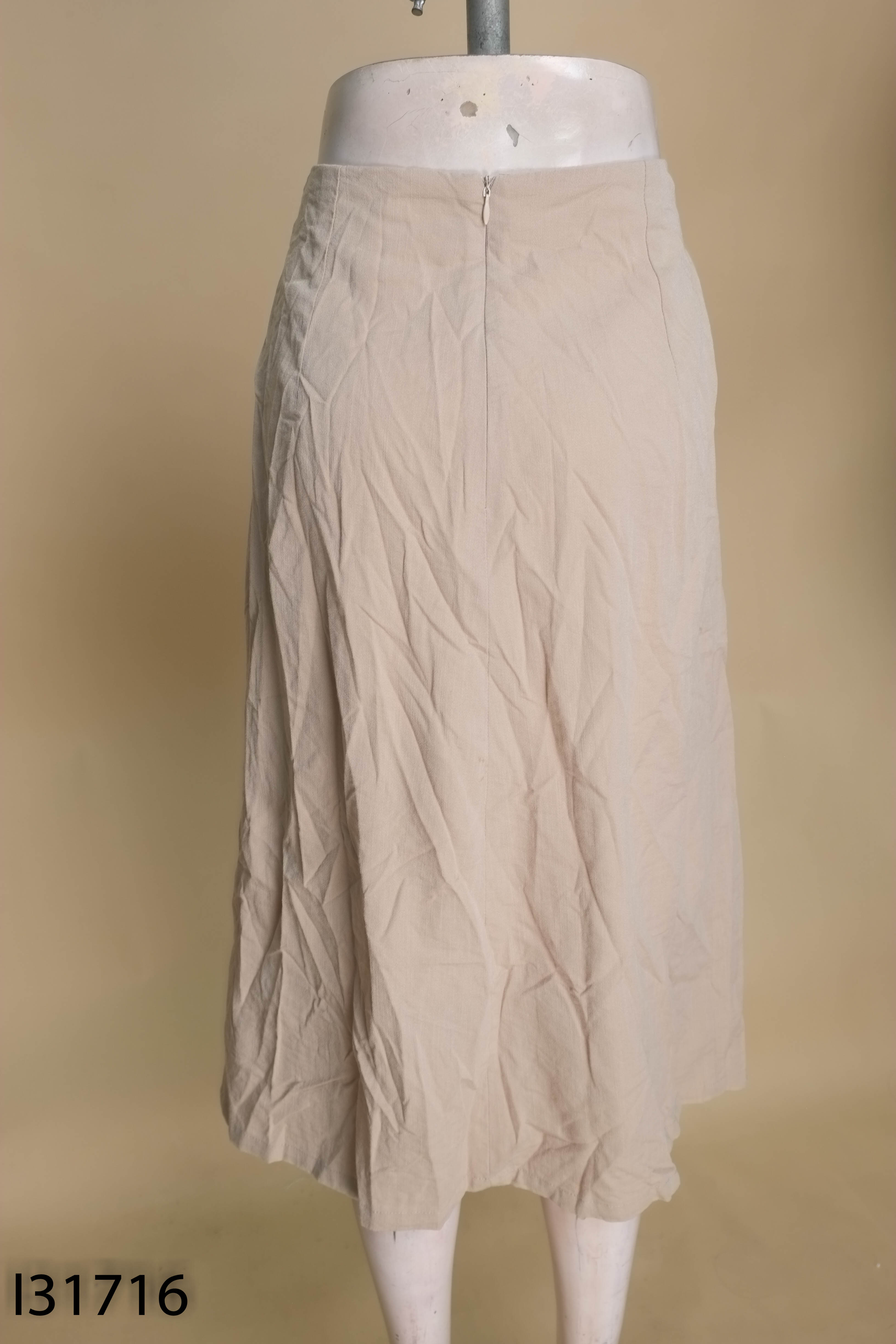 Chân váy nâu FABRIC HOLIC