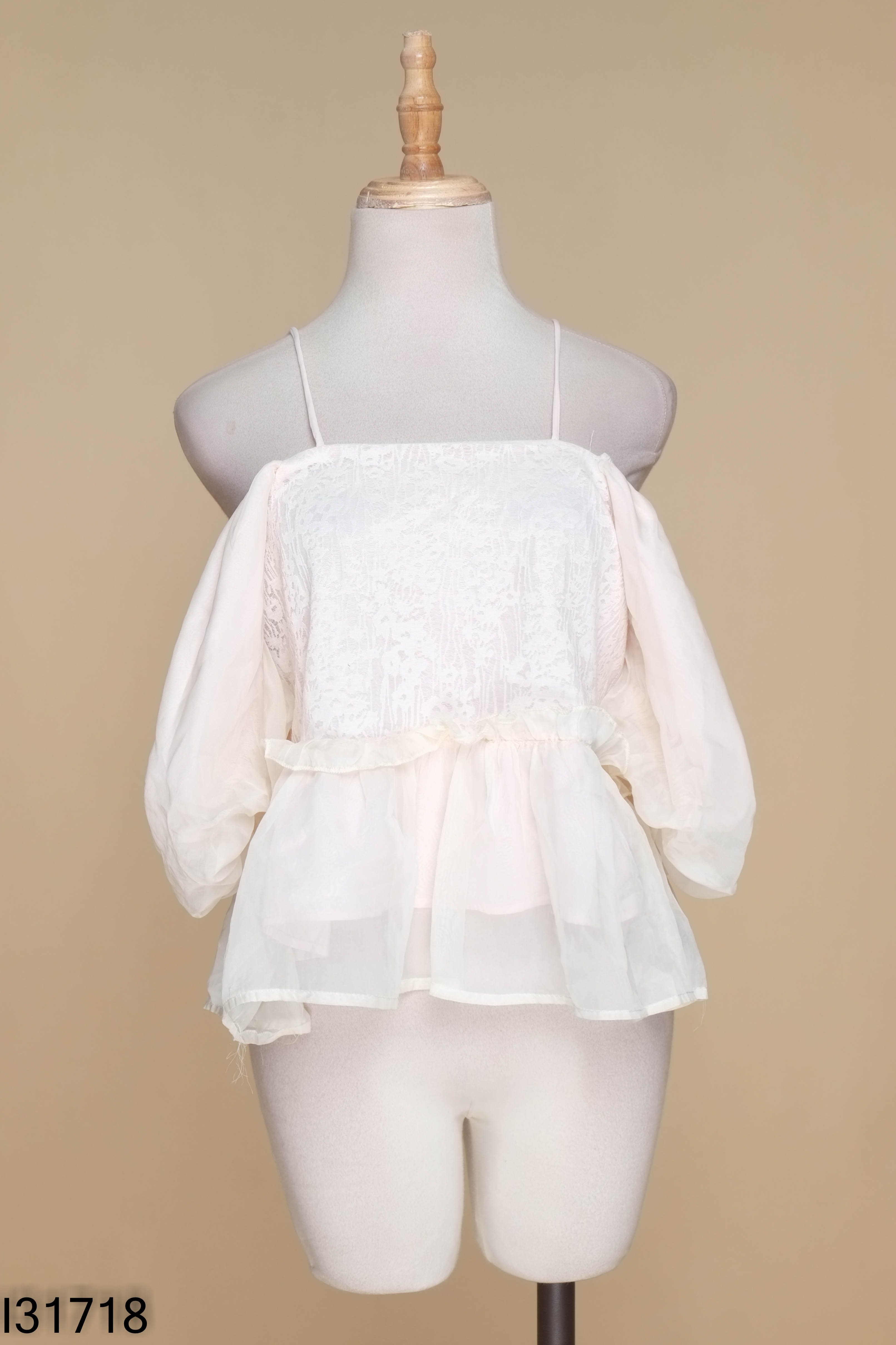 Áo hồng tay bồng JYBE