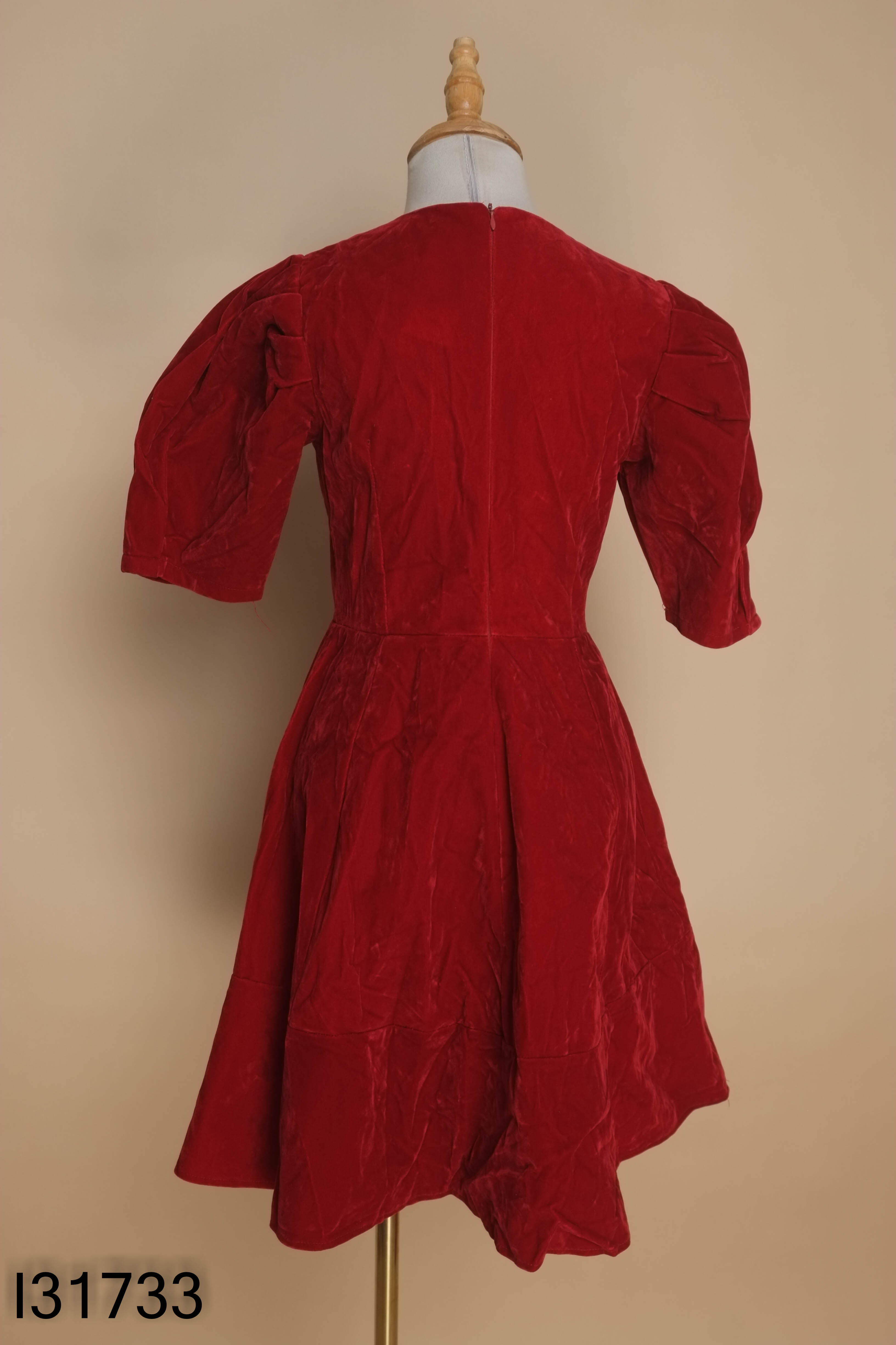 Váy nhung đỏ PRINCESS DRESS