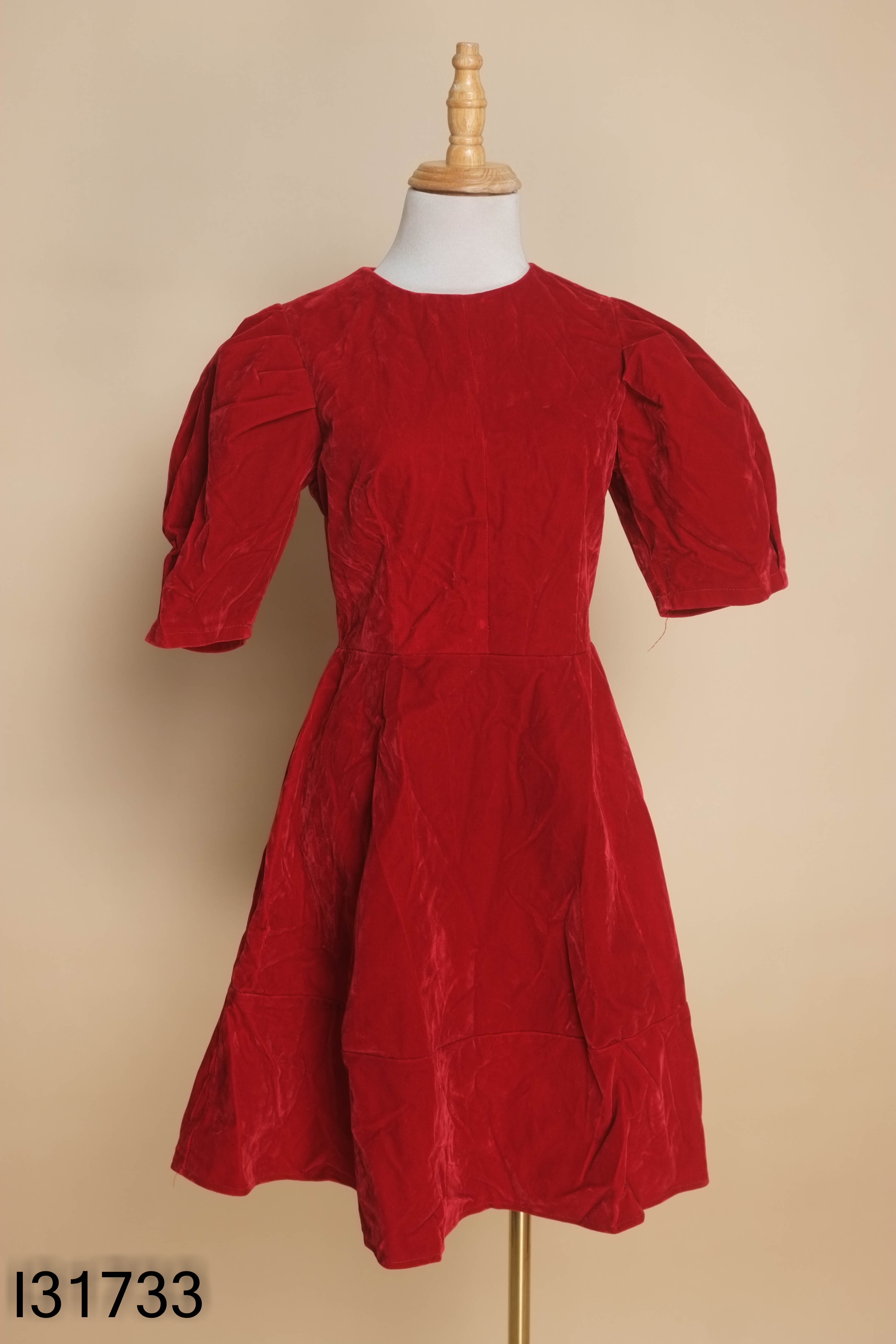 Váy nhung đỏ PRINCESS DRESS
