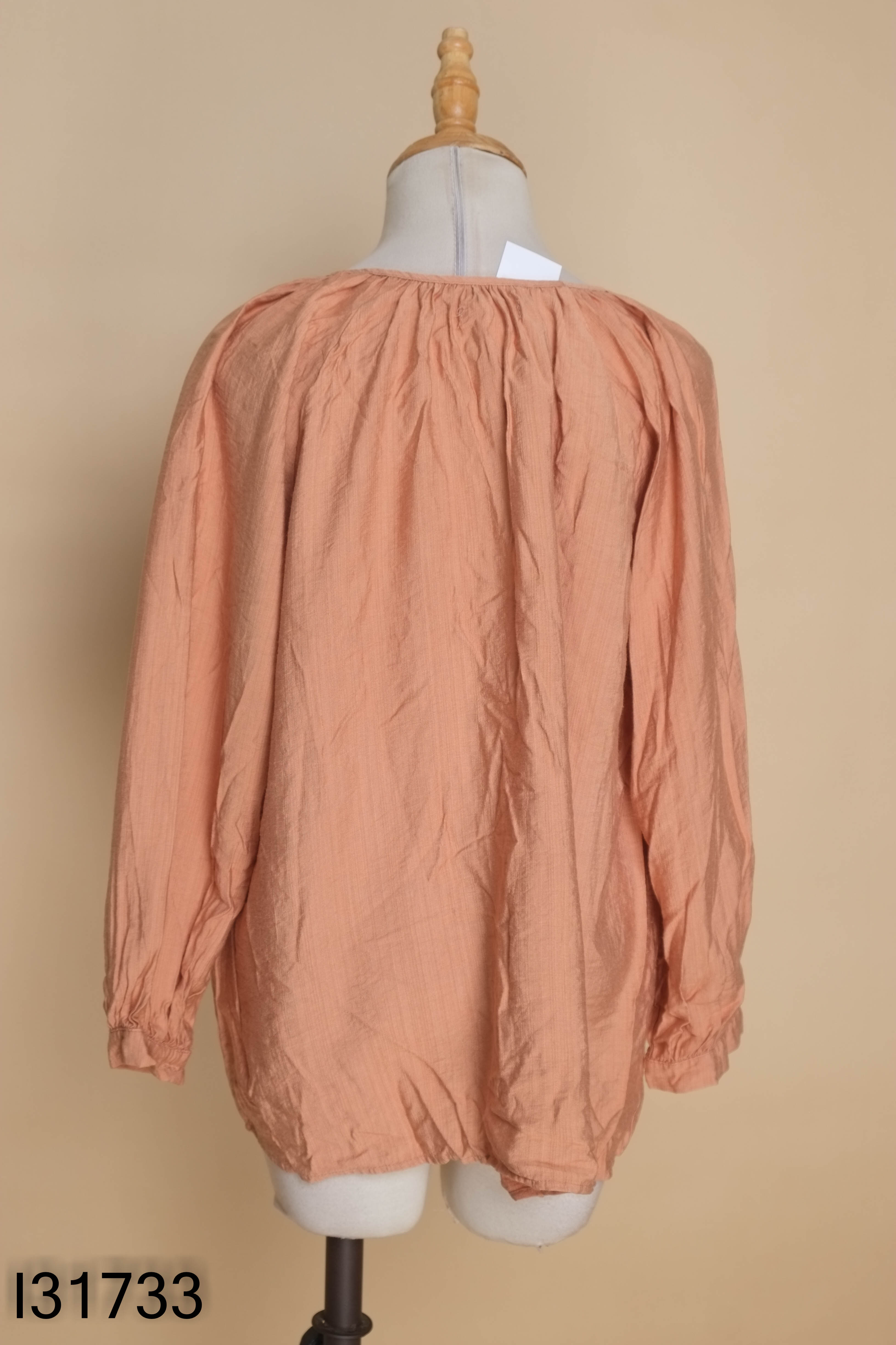 Áo bèo cam LINLY STORE dài tay