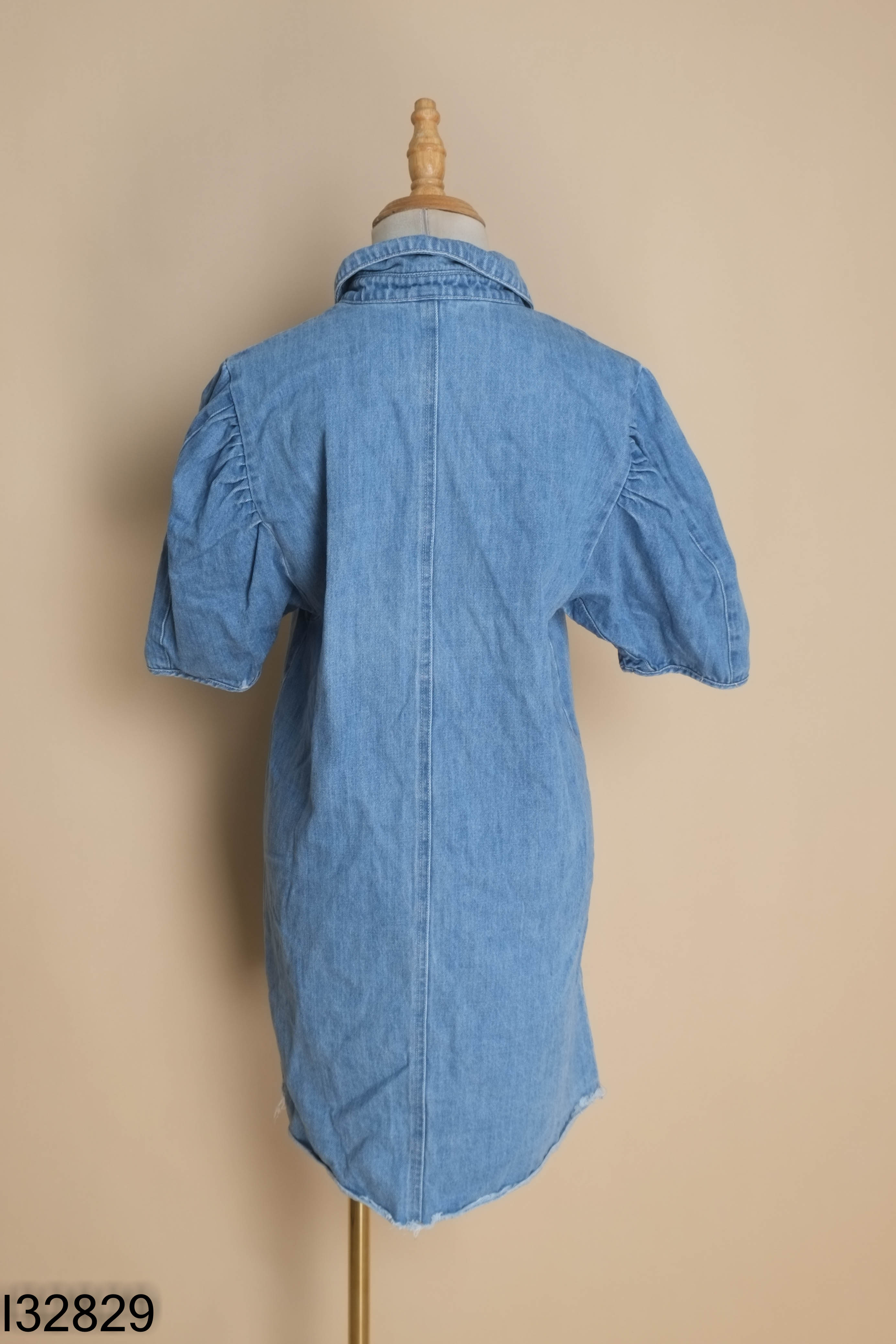 Váy STRADIVARIUS jeans xanh