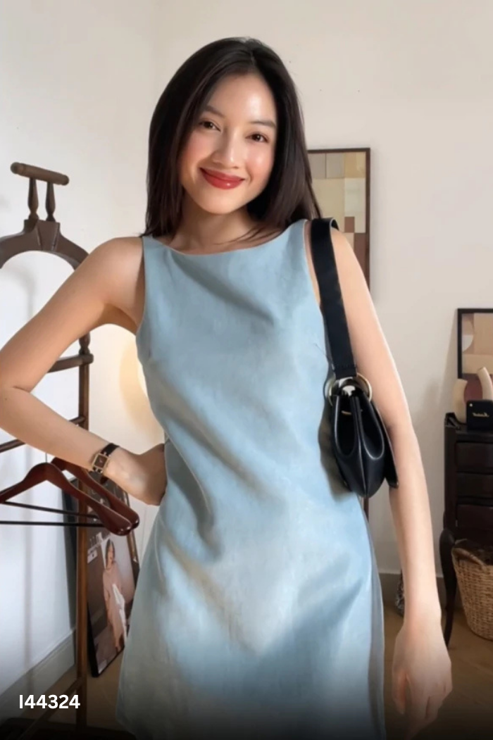 Váy FABRIC HOLIC xanh trơn