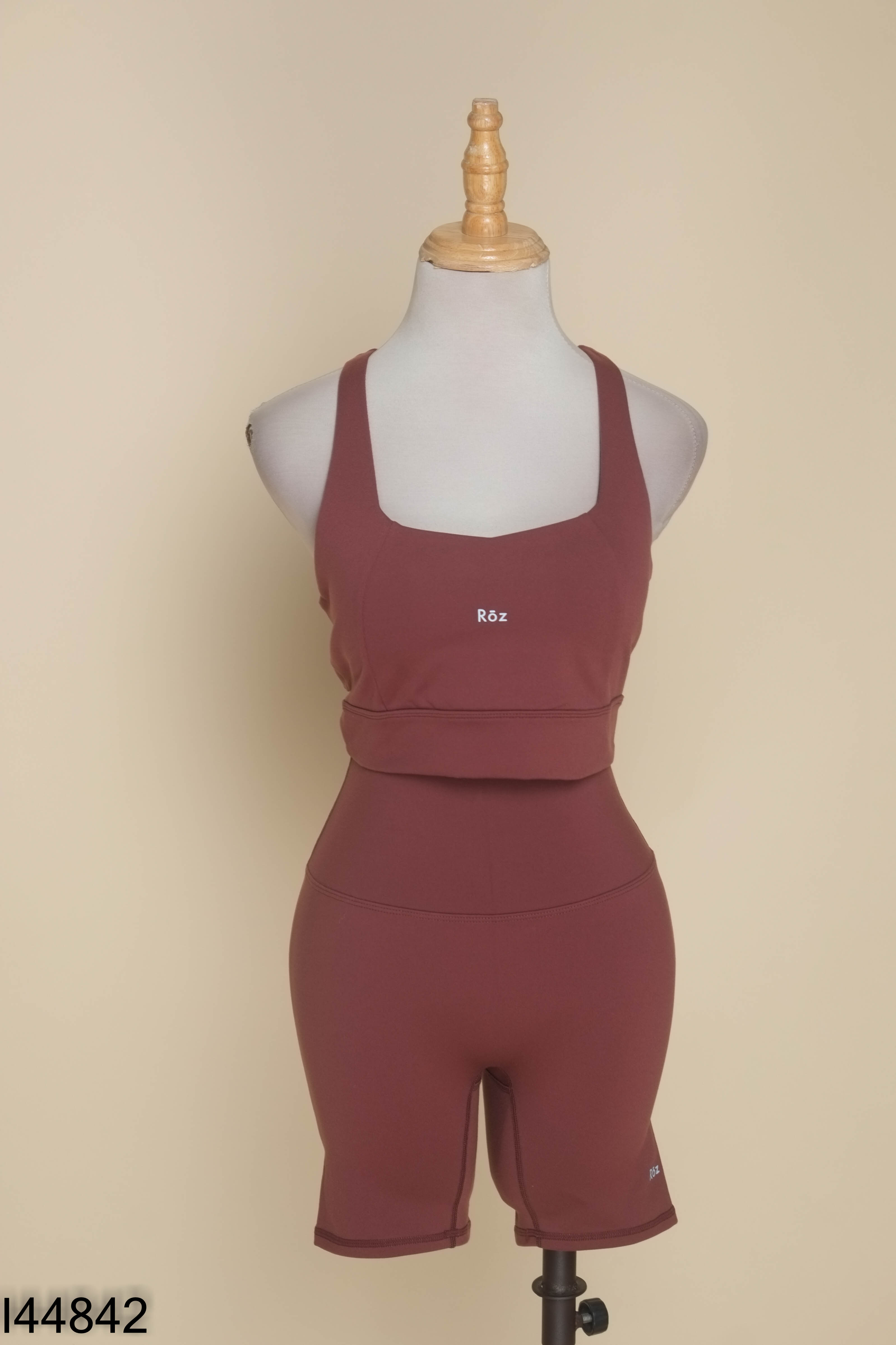 SET áo tập ROZ FIZ nâu+ quần