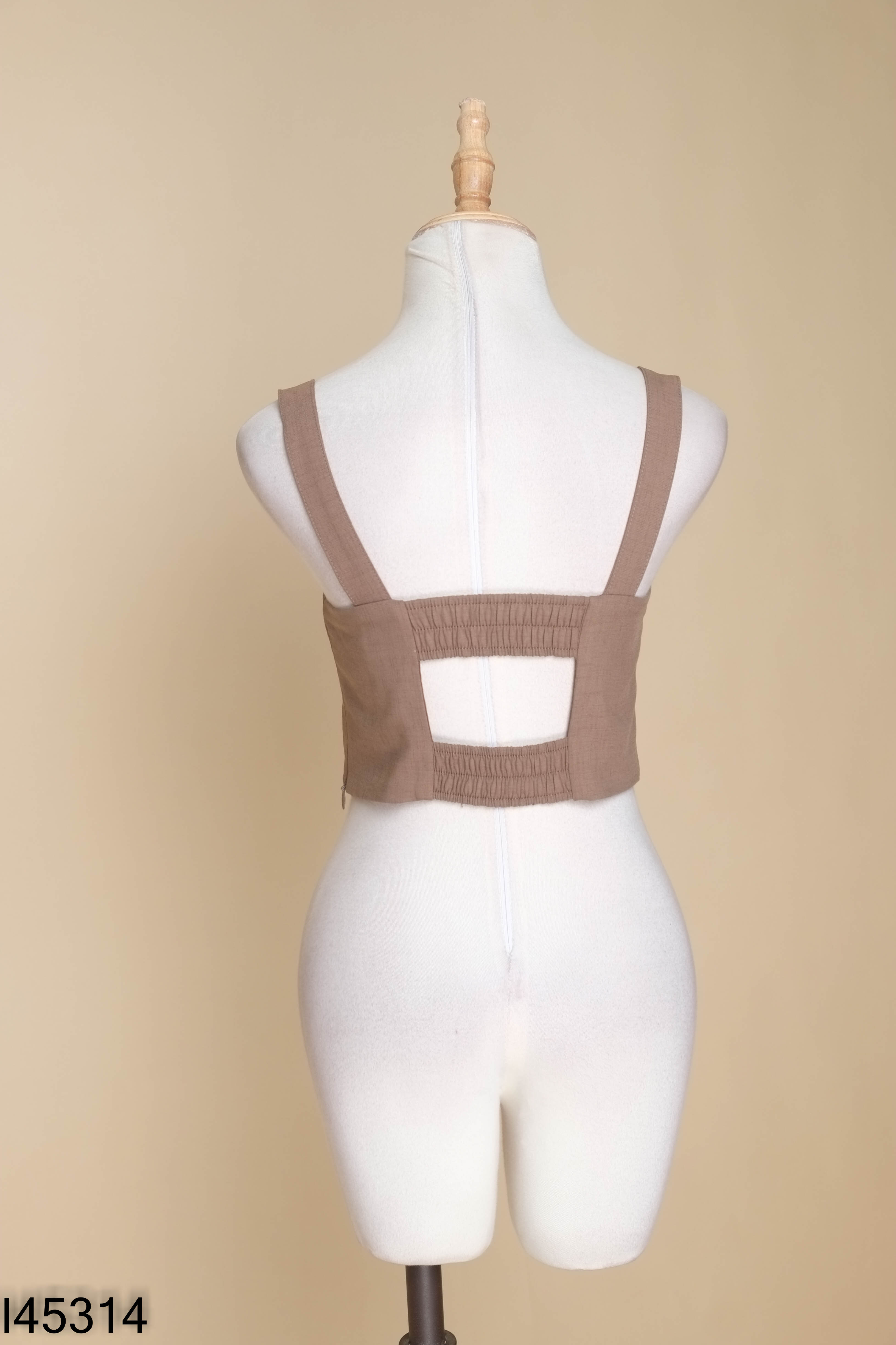 Áo IVY MODA nâu có mút ngực