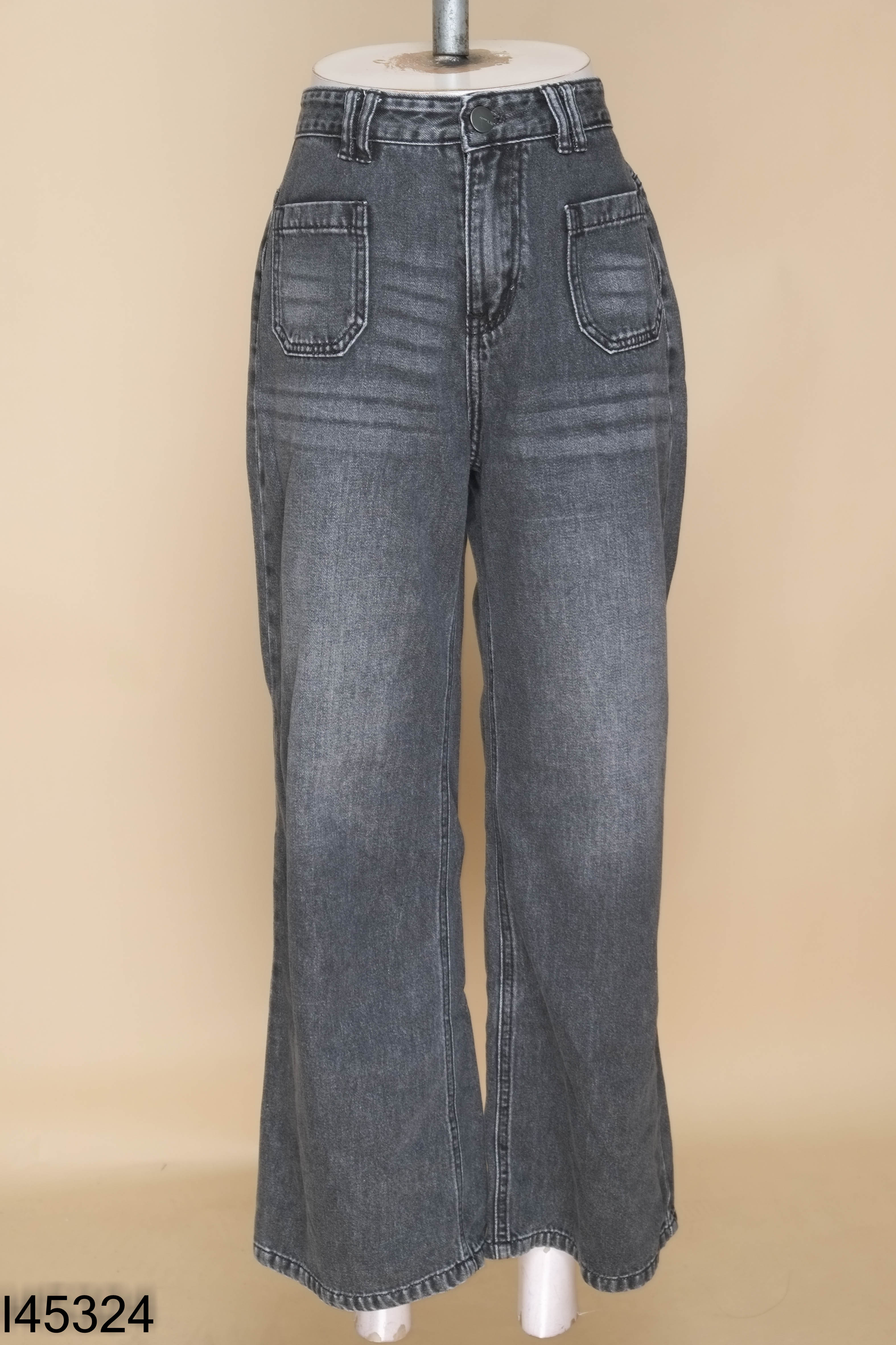 Quần IVY MODA jeans xám đen