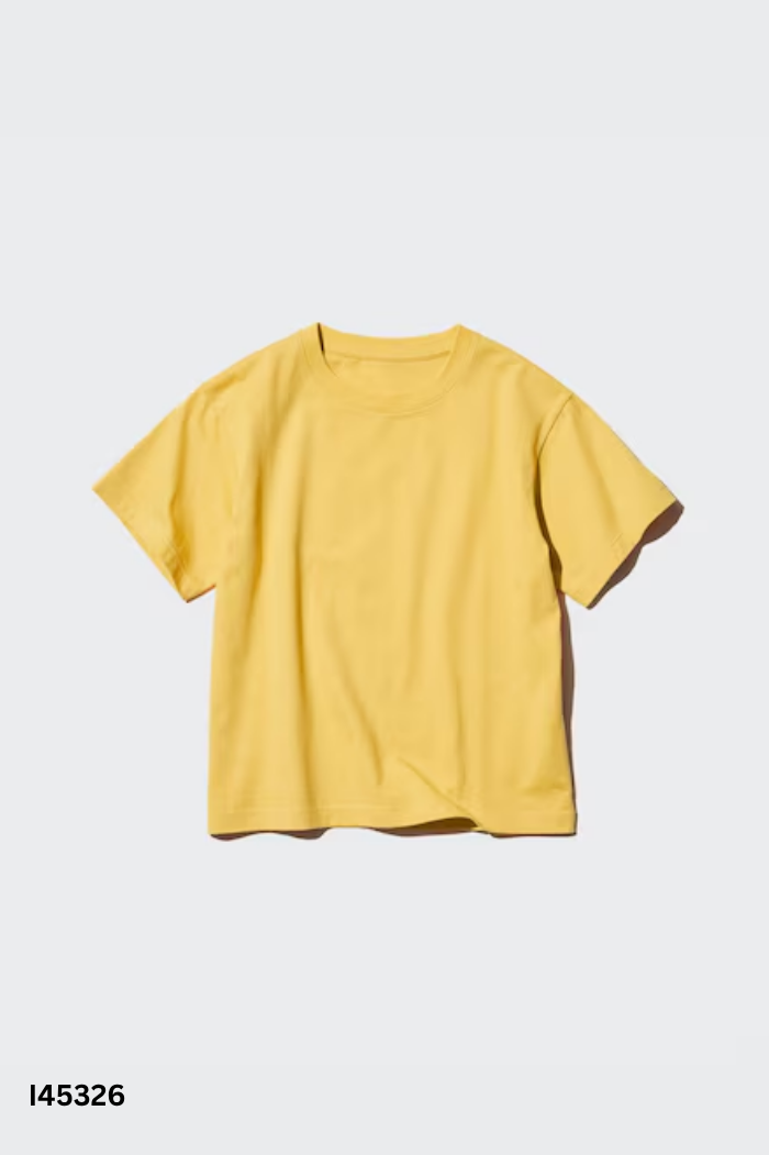 Áo UNIQLO vàng trơn