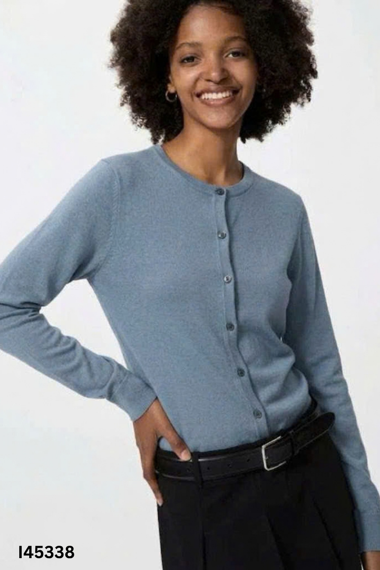 Áo cardigans UNIQLO xanh