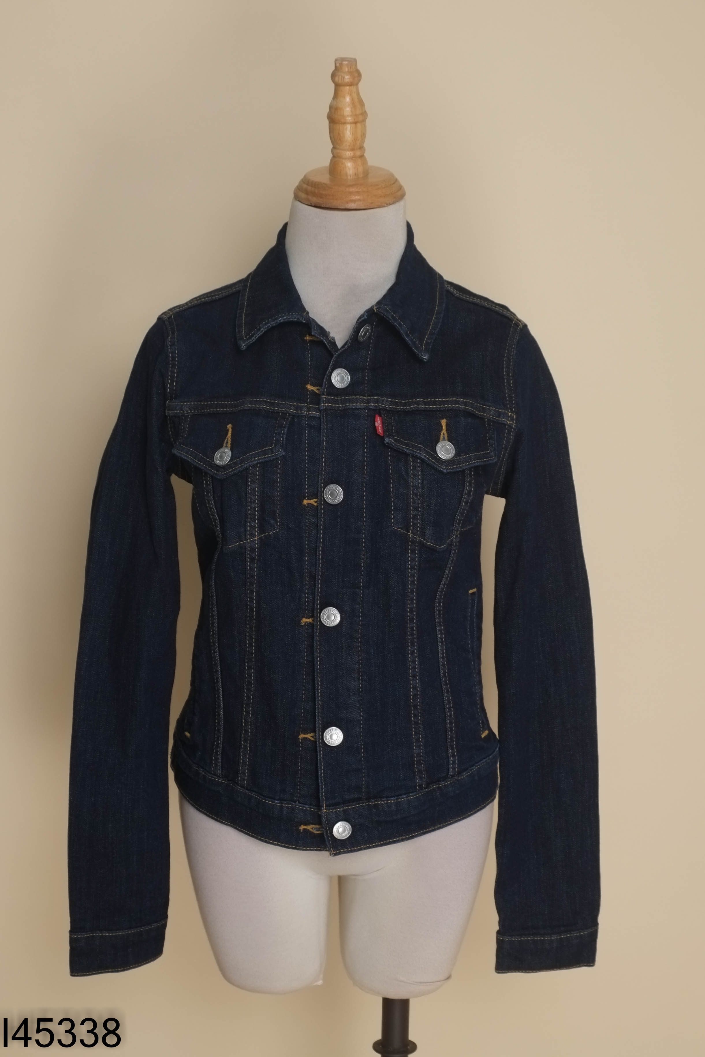Áo khoác jeans xanh denim