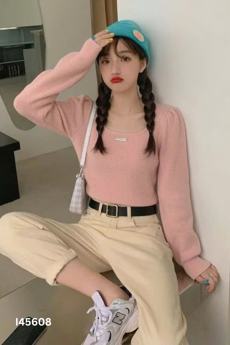 Áo len SANFU hồng