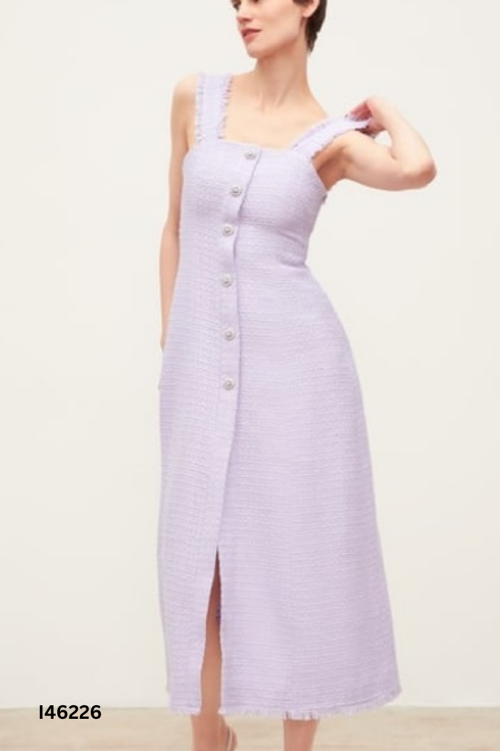 Váy dạ tím ZARA phối cúc