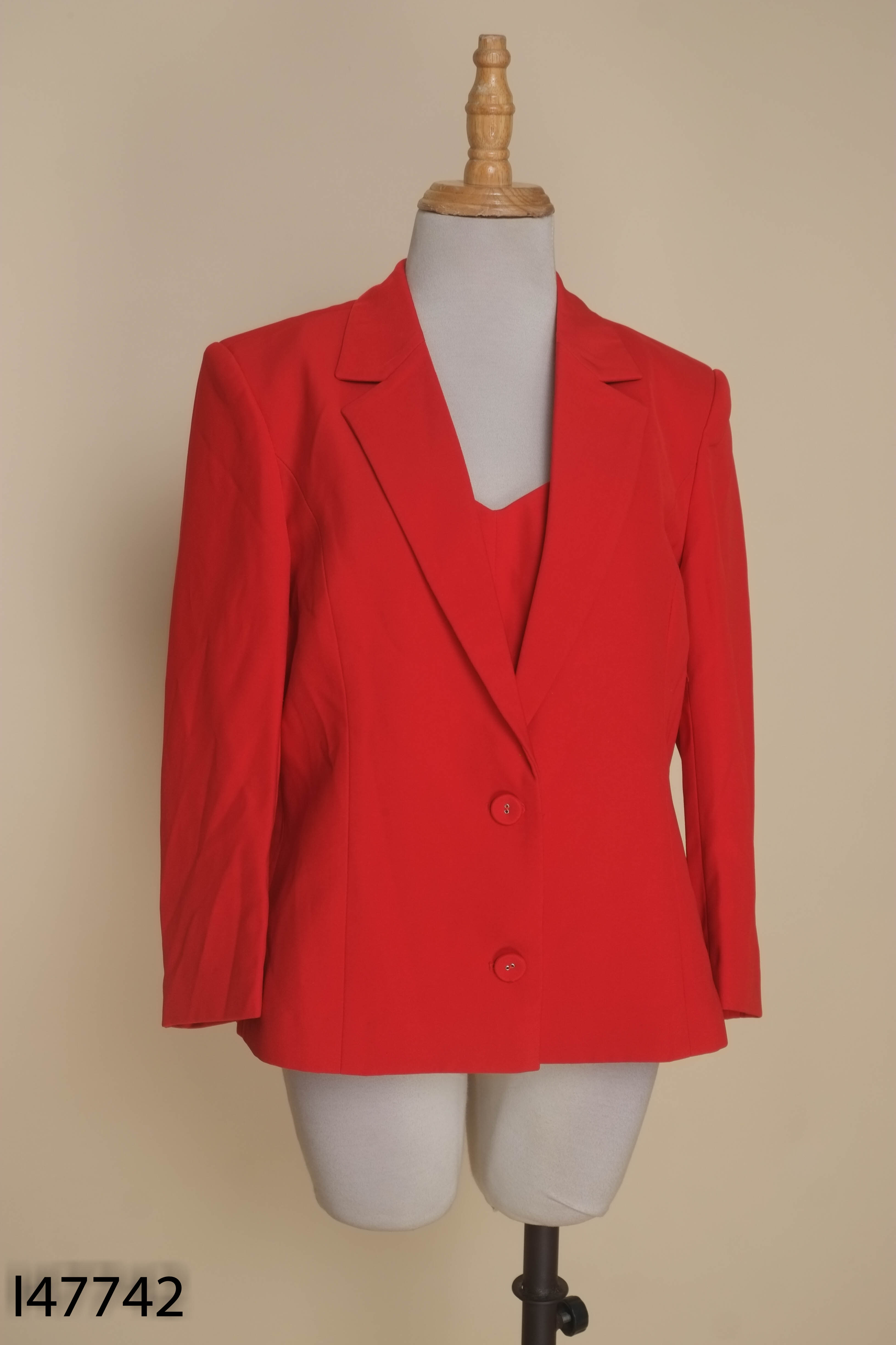 Set áo blazer cam CHERIE+áo dây