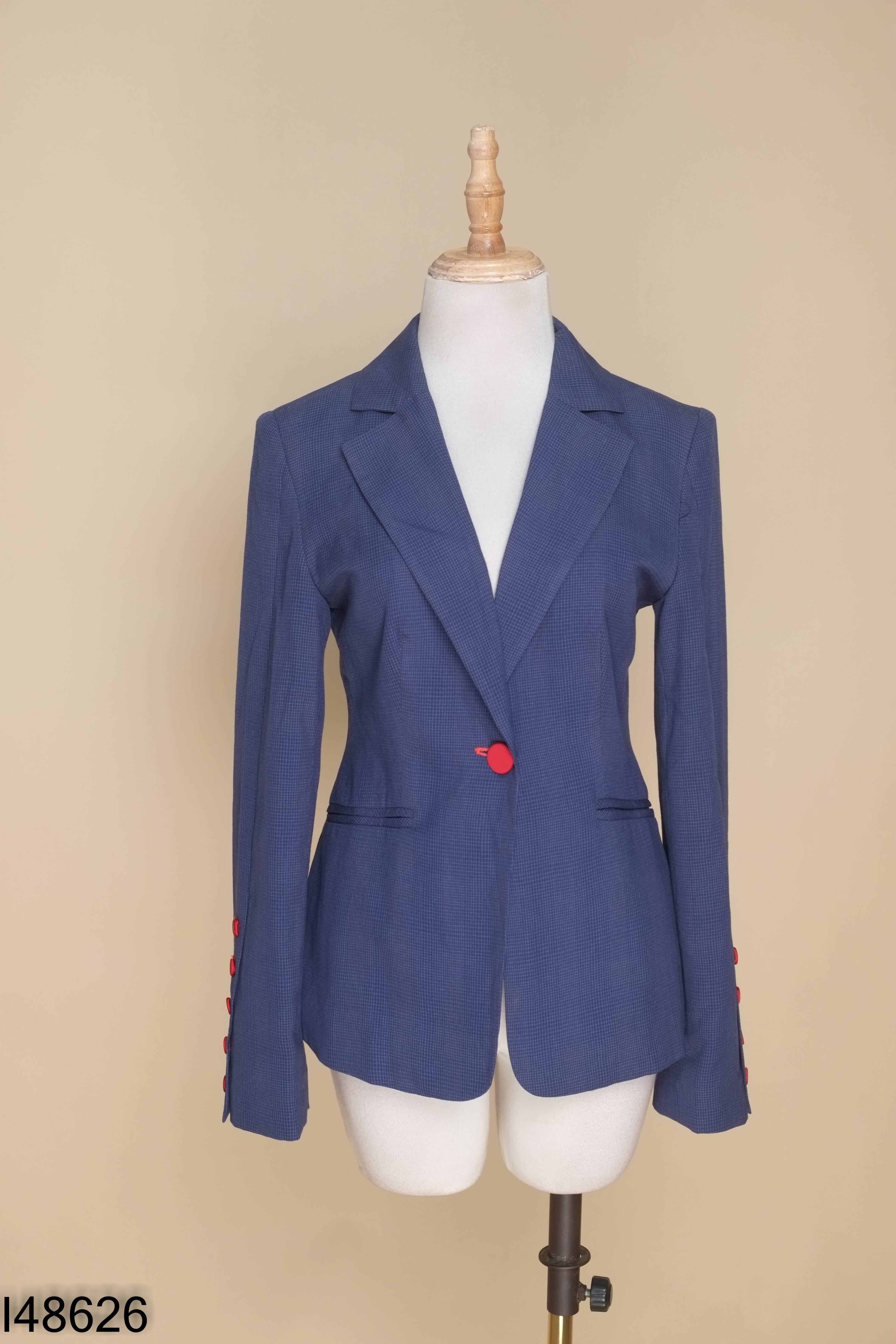 Áo vest HERADG xanh kẻ