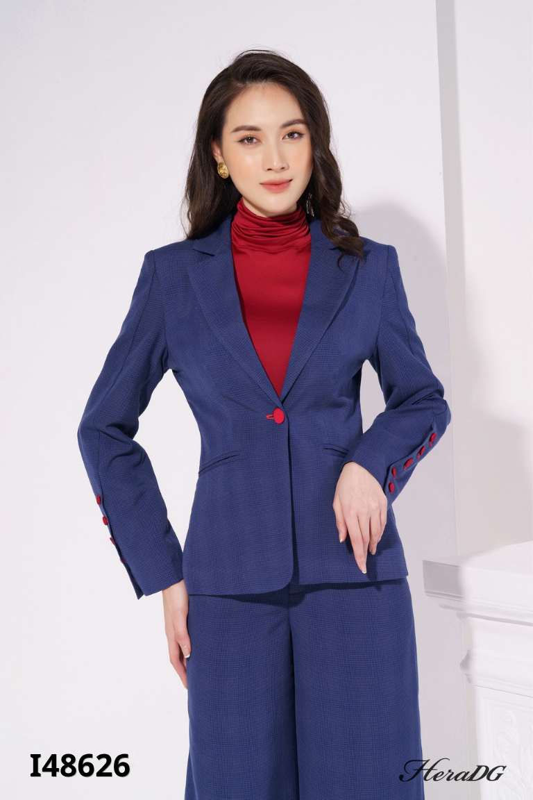 Áo vest HERADG xanh kẻ