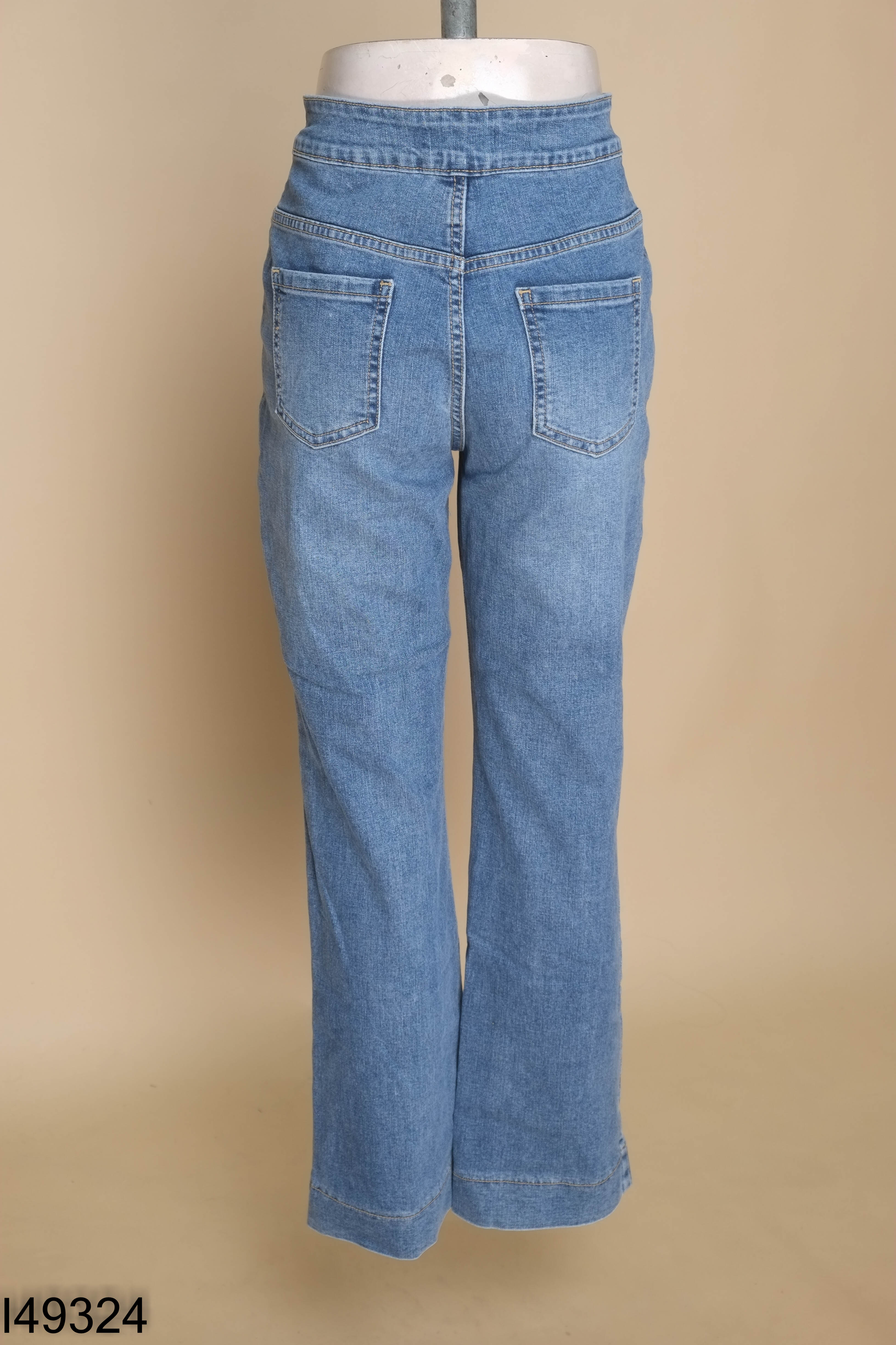 Quần jeans ORCHID xanh 2 cúc