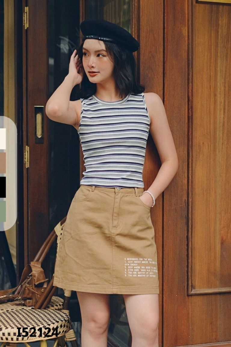 Chân váy ADORE DRESS be in chữ