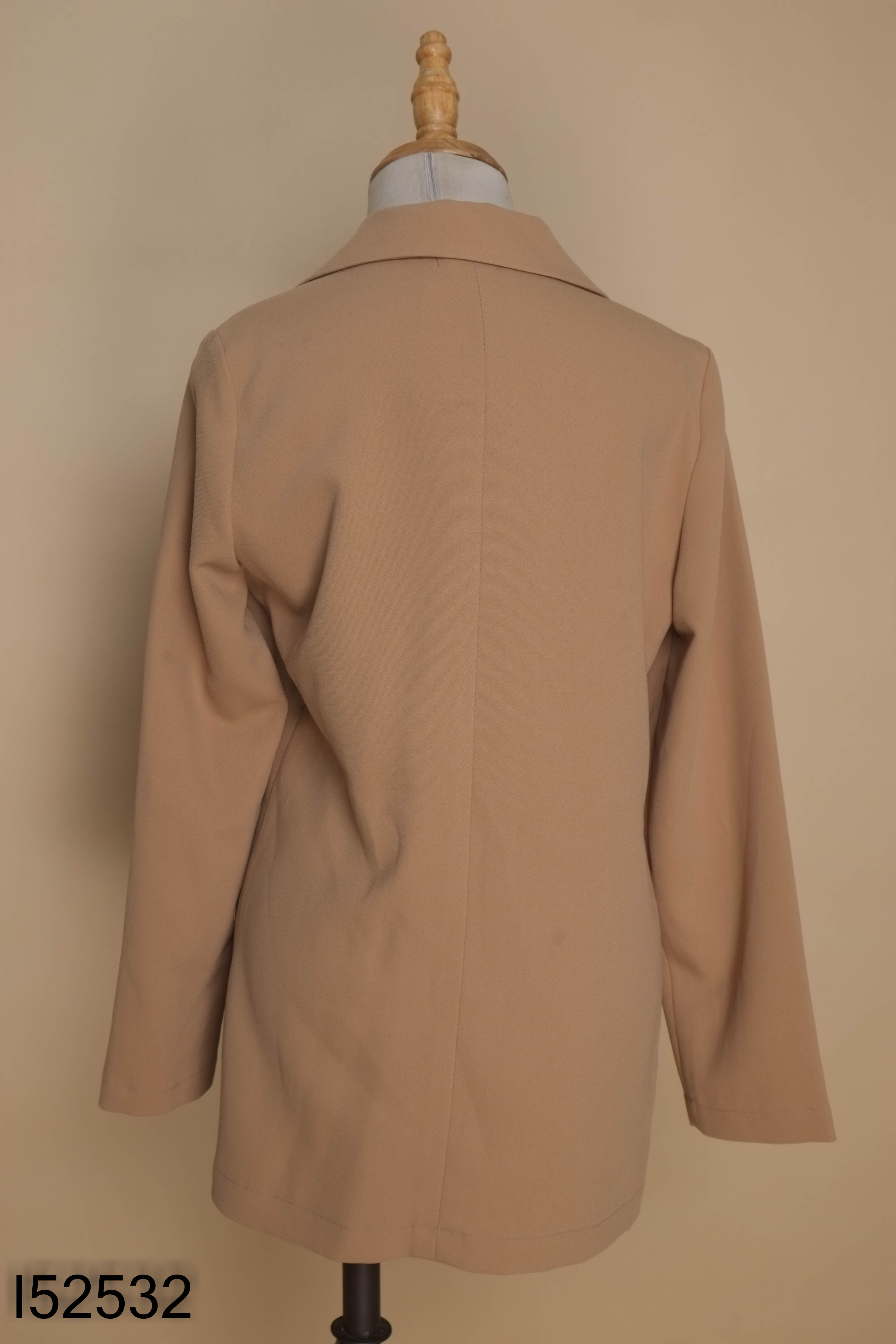 Áo blazer HIUEN nâu be ( 1 lớp)