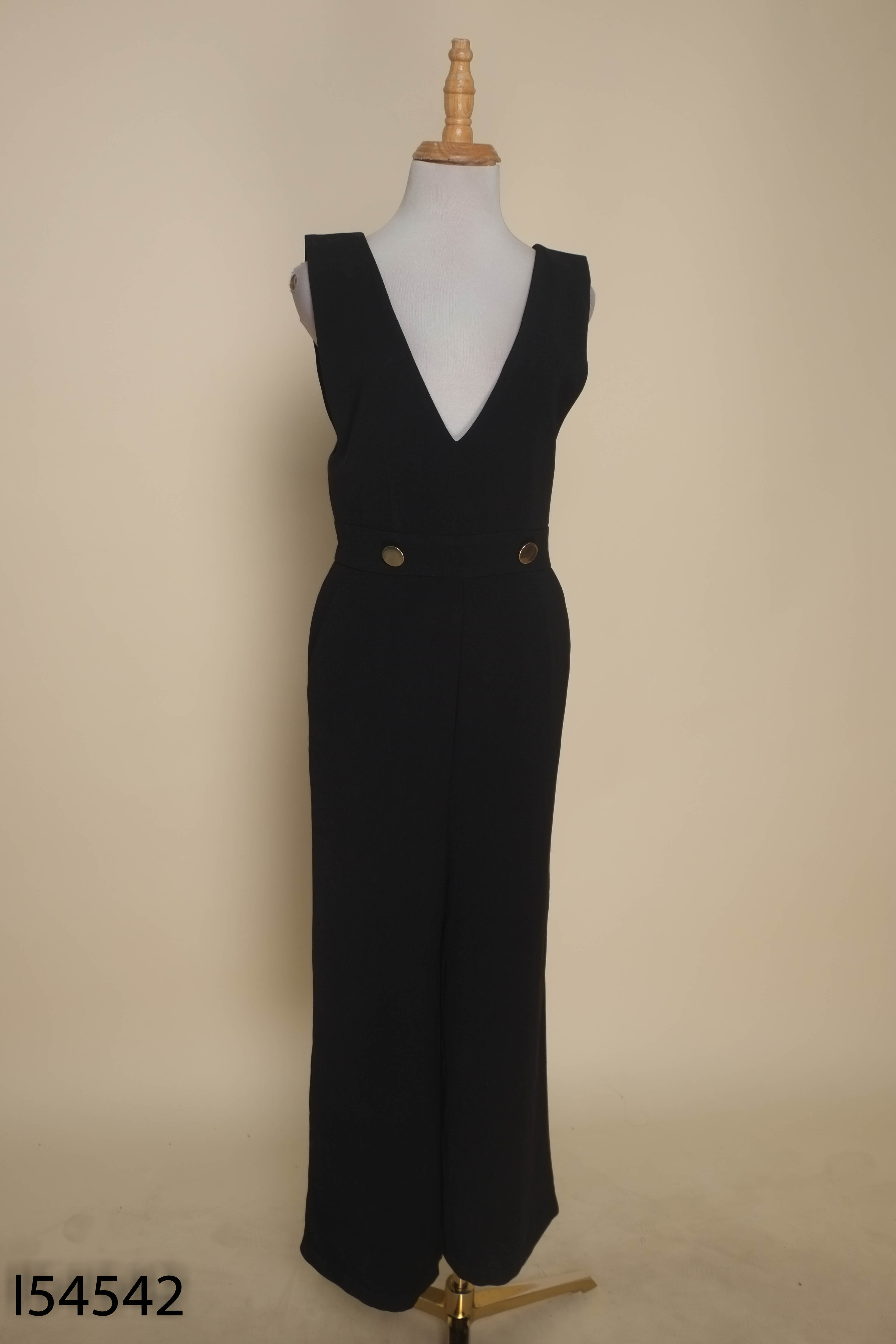 Jumpsuits đen PINK CUSHION cổ V