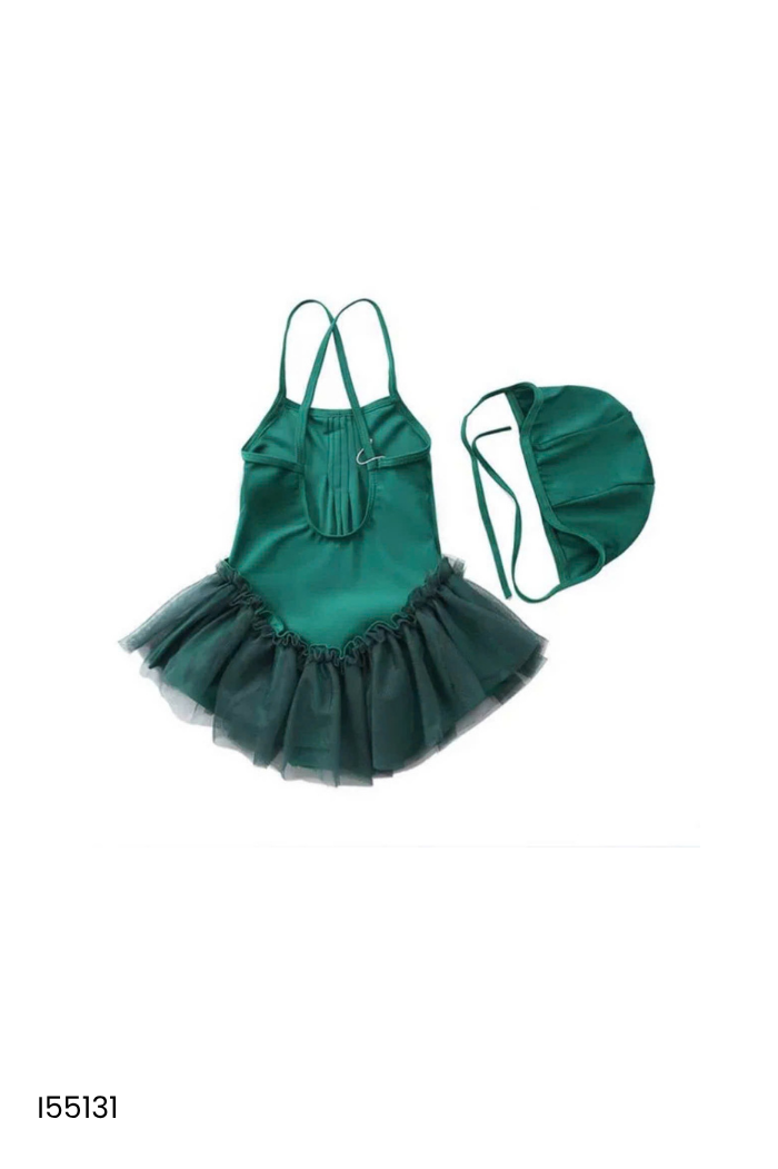 NEWTAG Bikini xanh tươi bèo KIDS