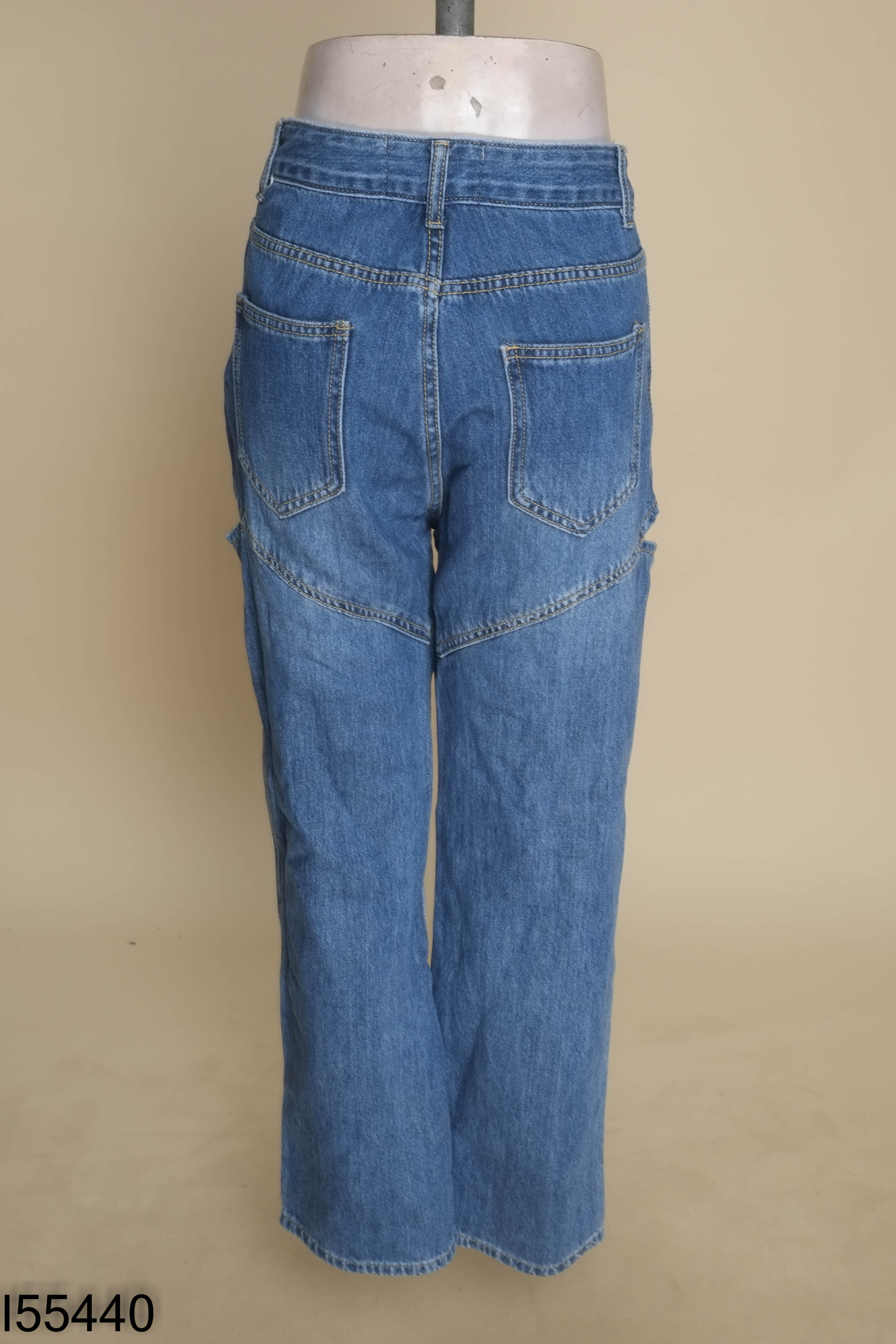 Quần DARIMI JEANS xanh xẻ đùi