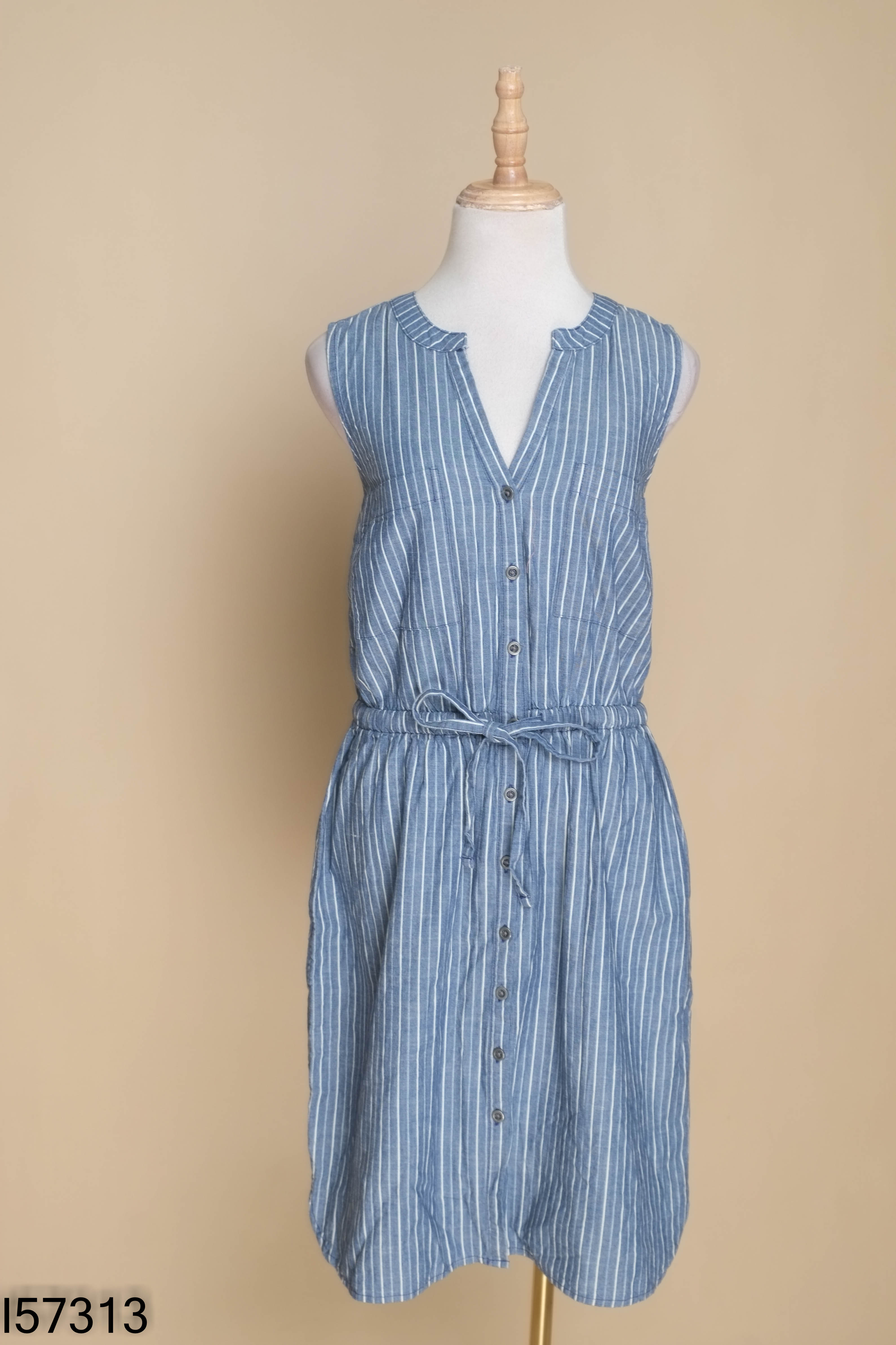 Váy OLD NAVY xanh sọc be