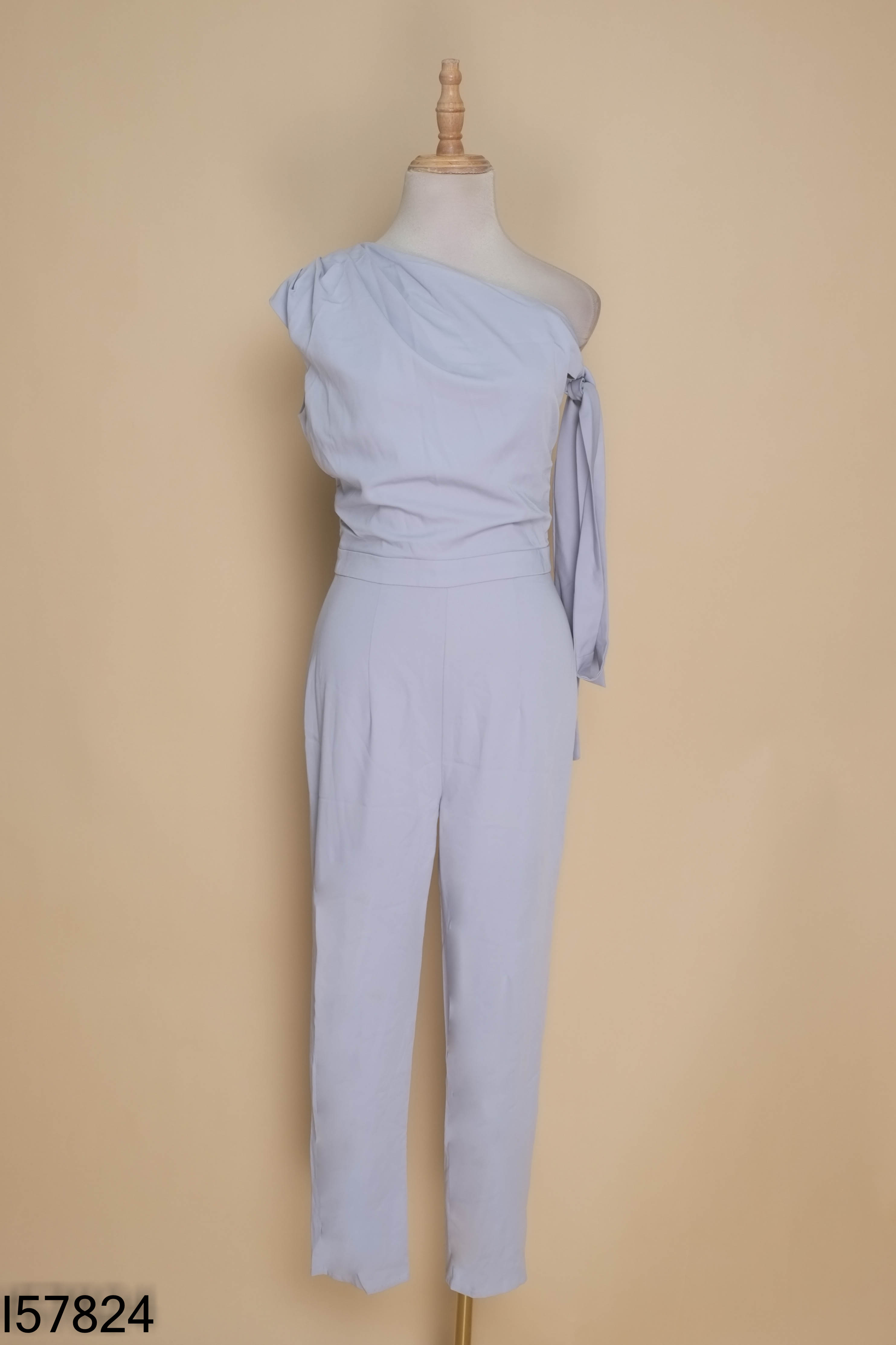 Jumpsuits quần VÂN ANH SCARLET xám lệch vai
