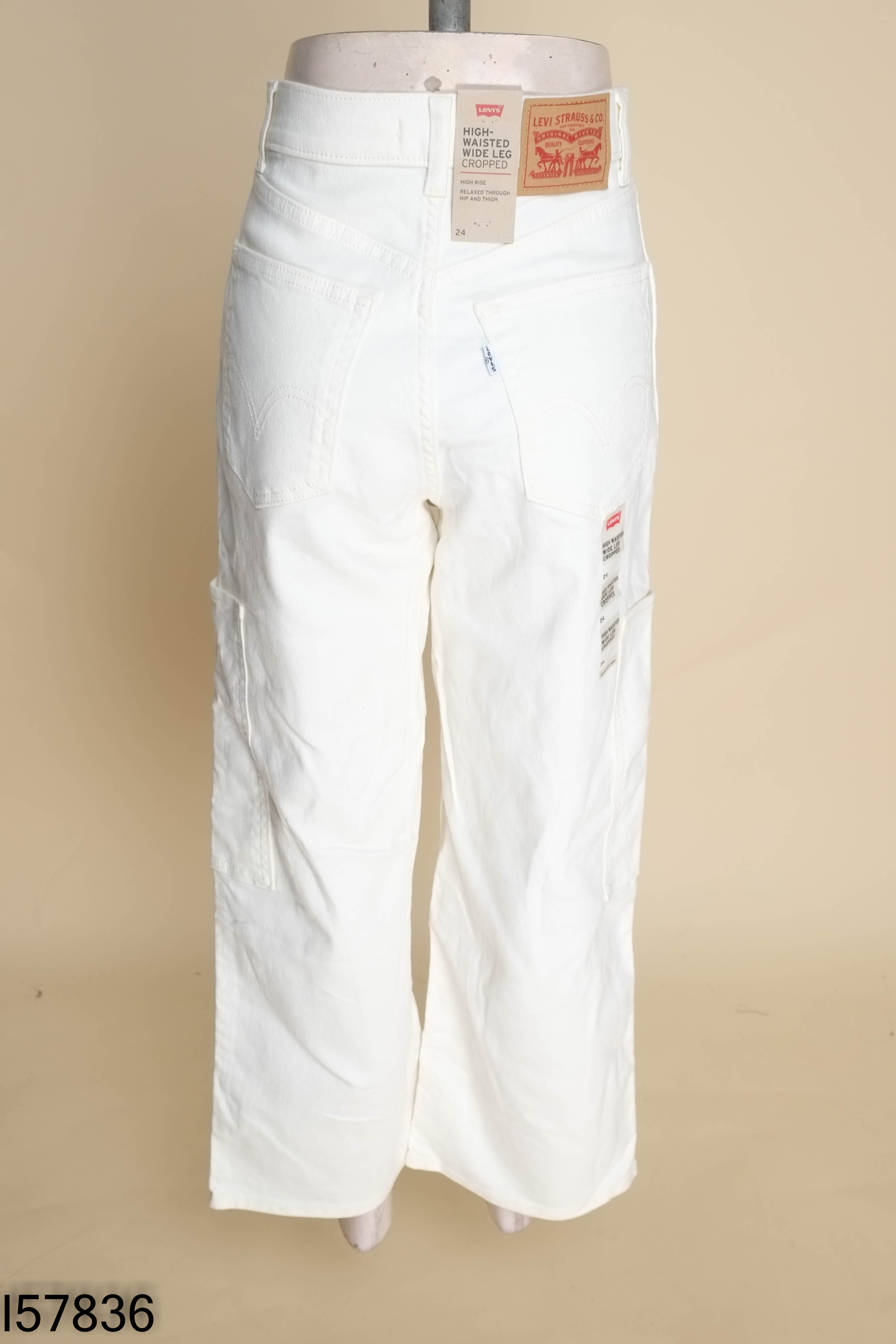 NEWTAG Quần jeans be LEVI'S suông