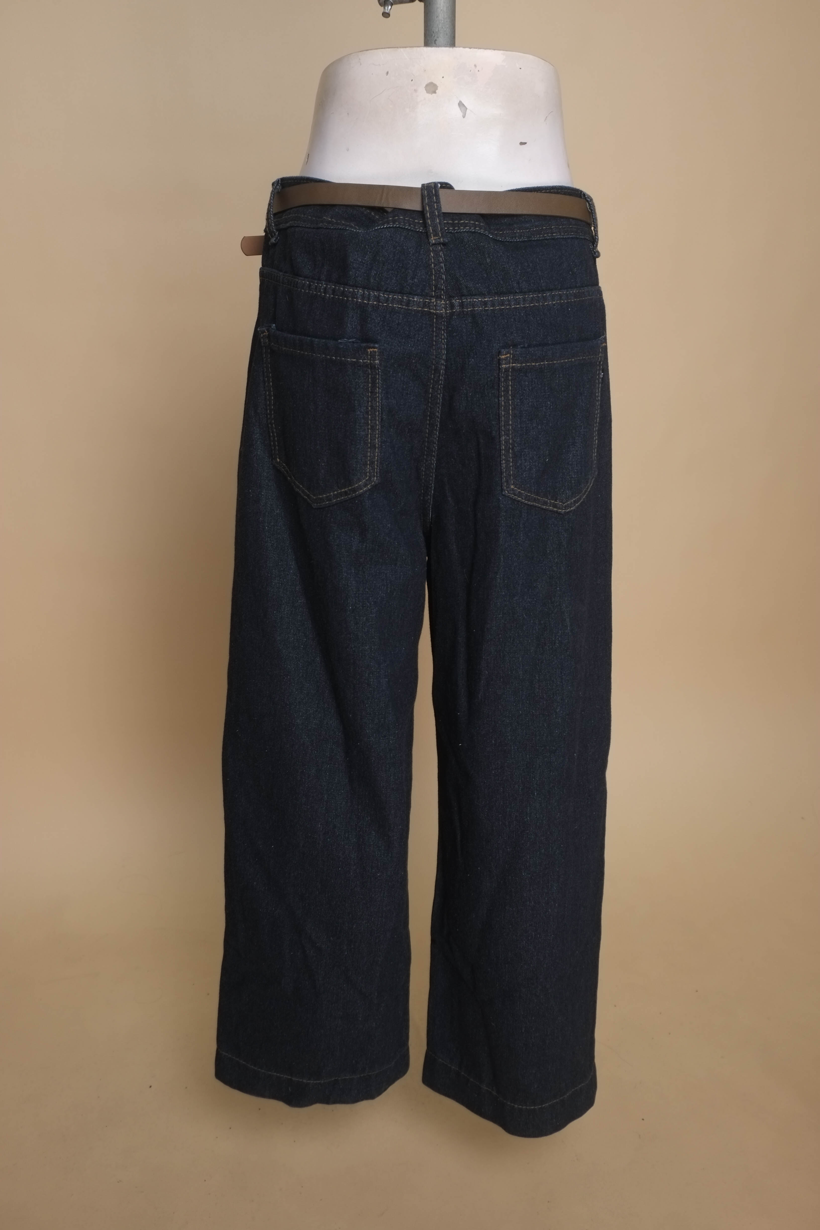 NEW Quần jeans xanh ống suông