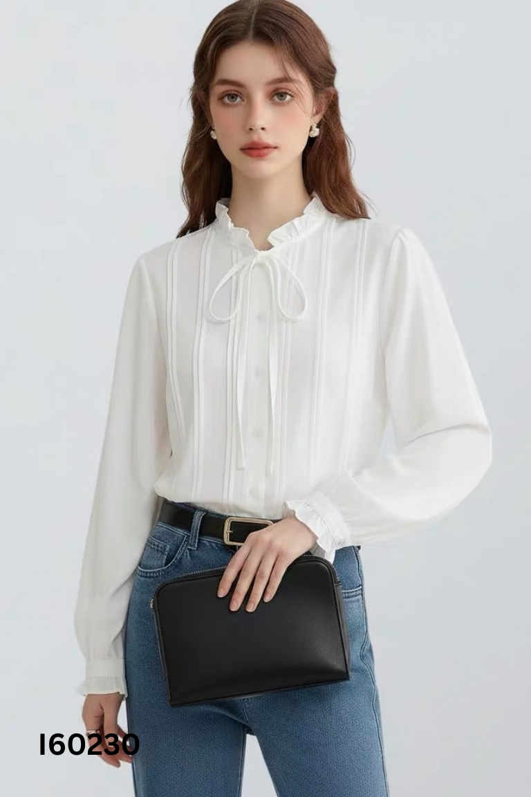 Áo MIHO STUDIO sơ mi trắng