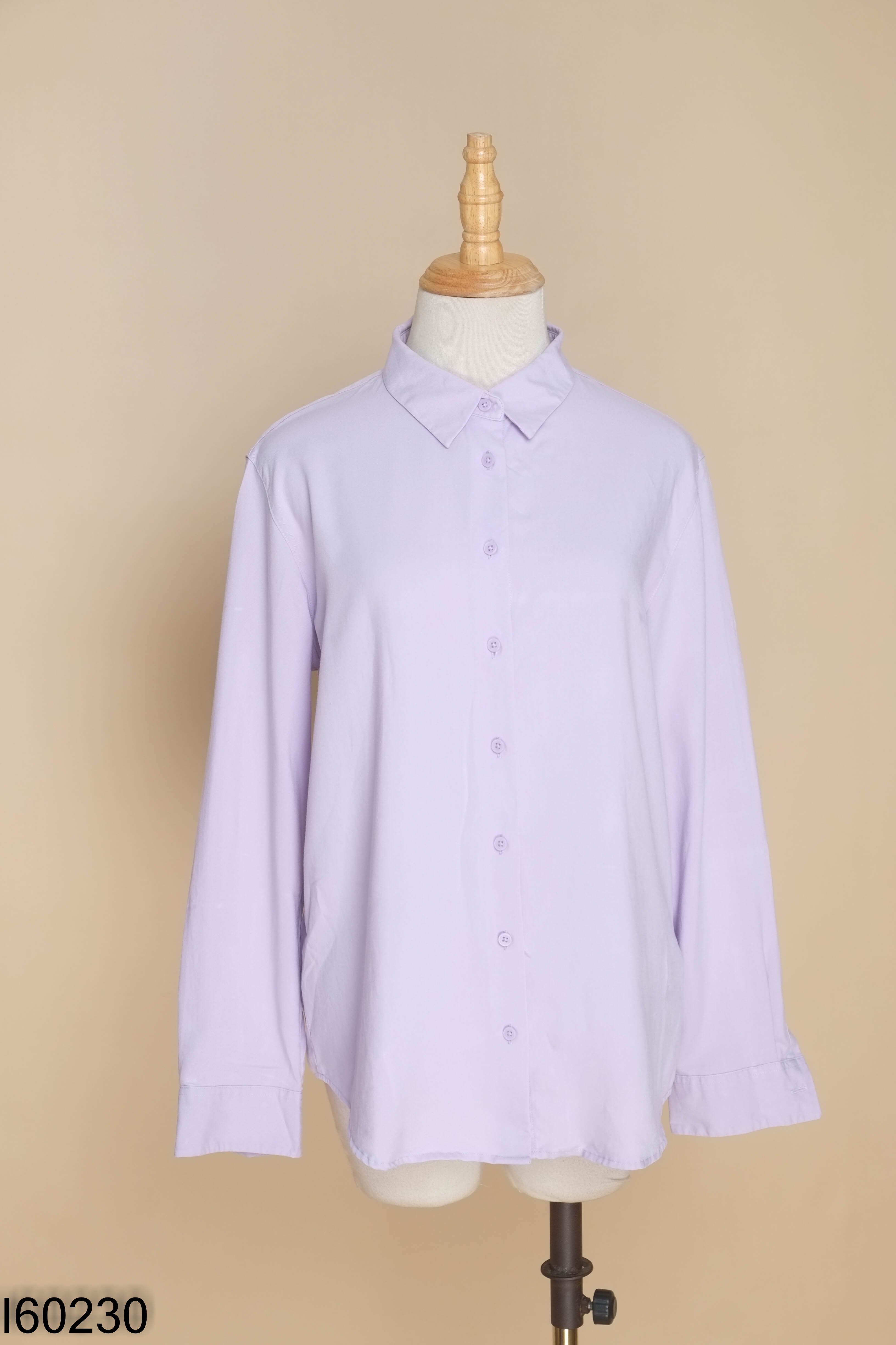 Áo sơ mi UNIQLO tím