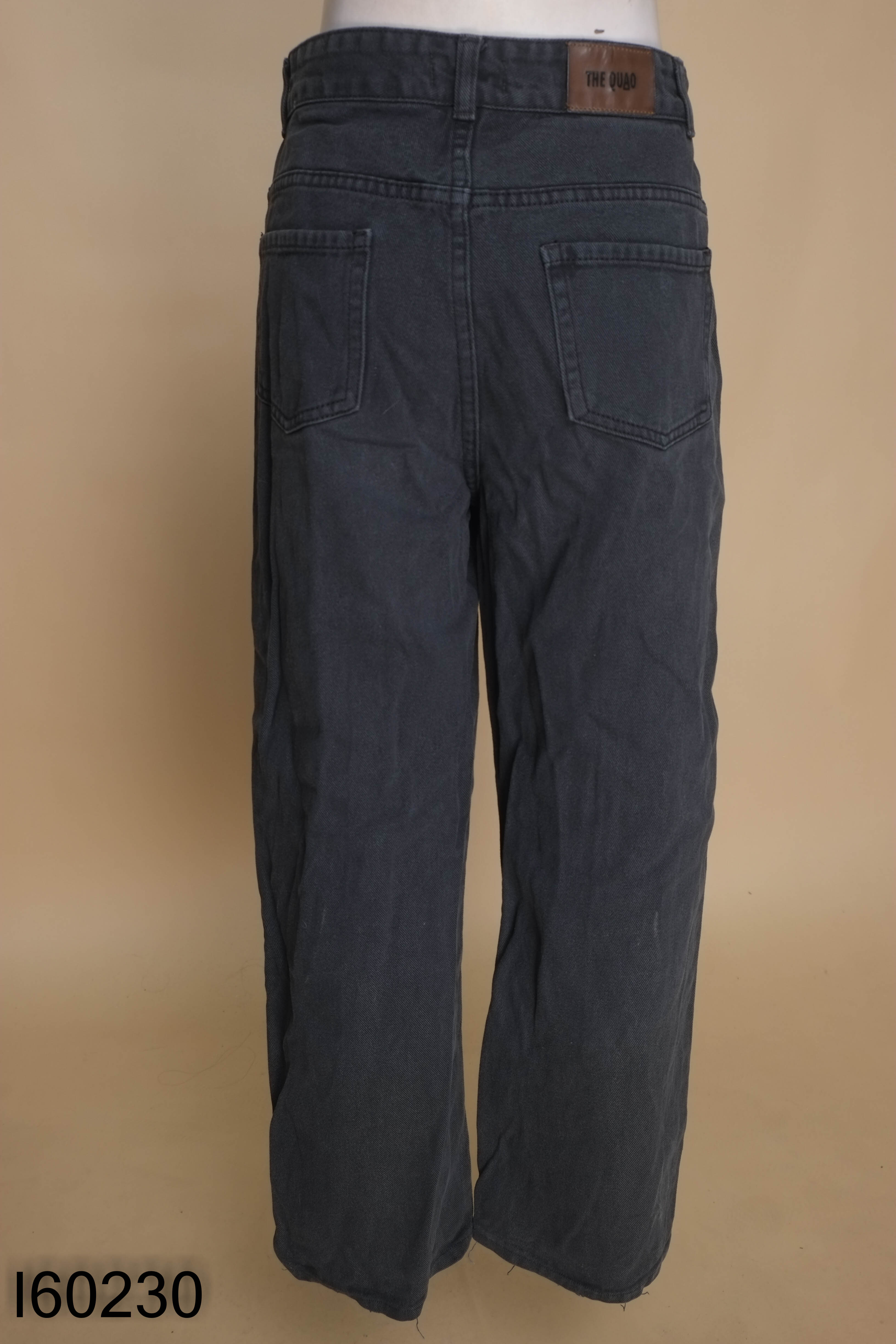 Quần jeans THE QUAO đen