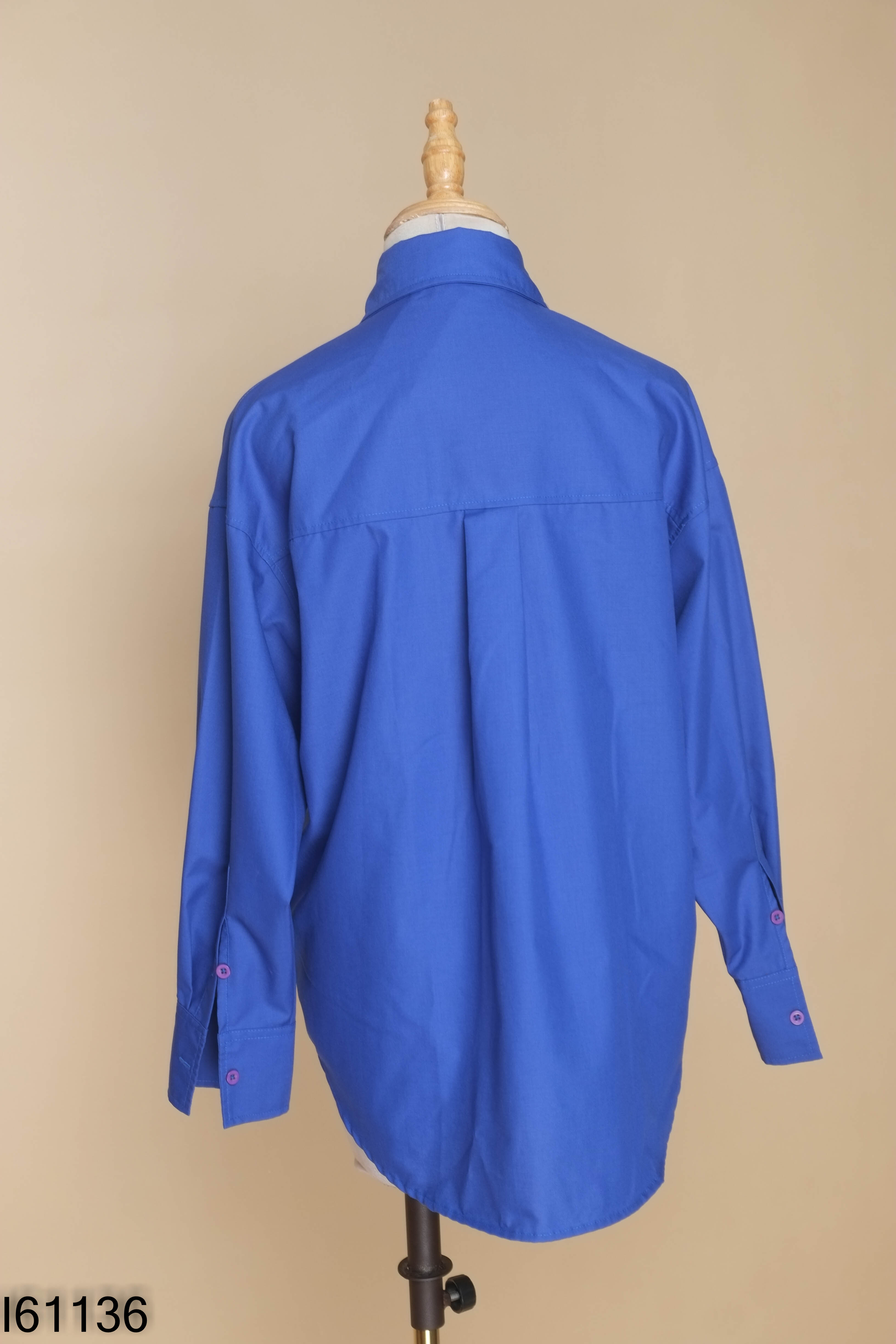 Áo sơ mi xanh GILLEE