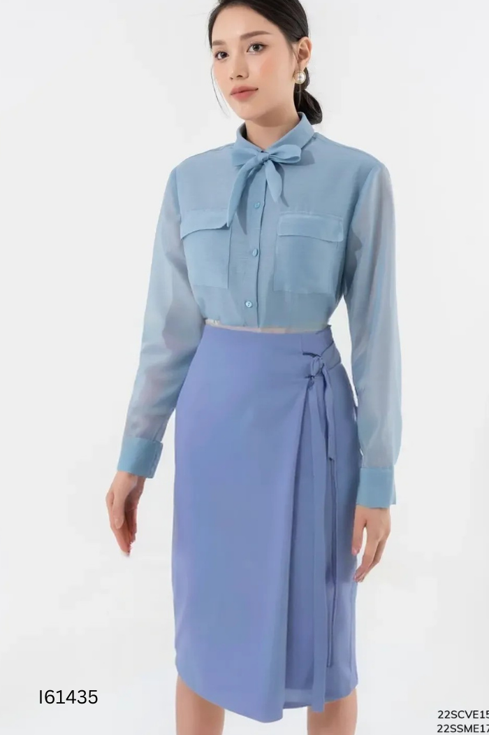 Chân váy EVA DE EVA xanh